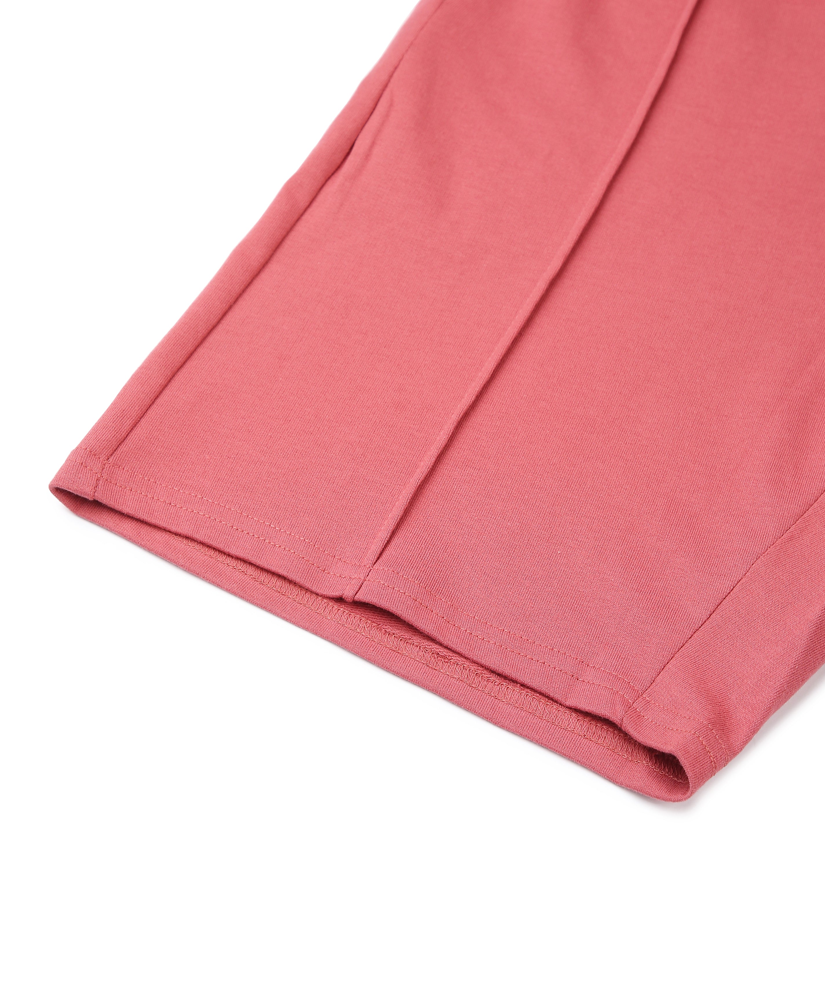Blush Trail Cotton Shorts