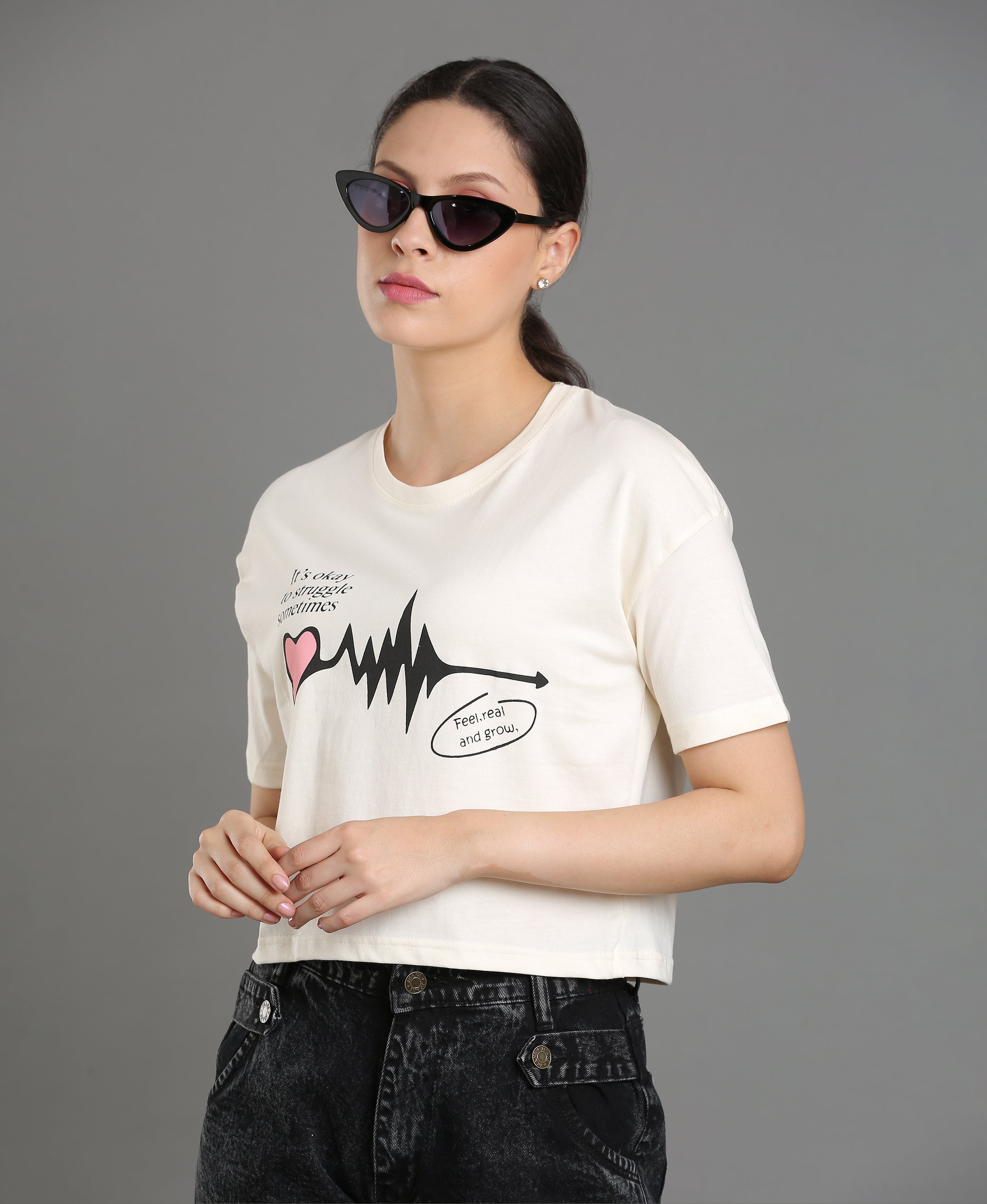 Ivory Jersey Loose Tee