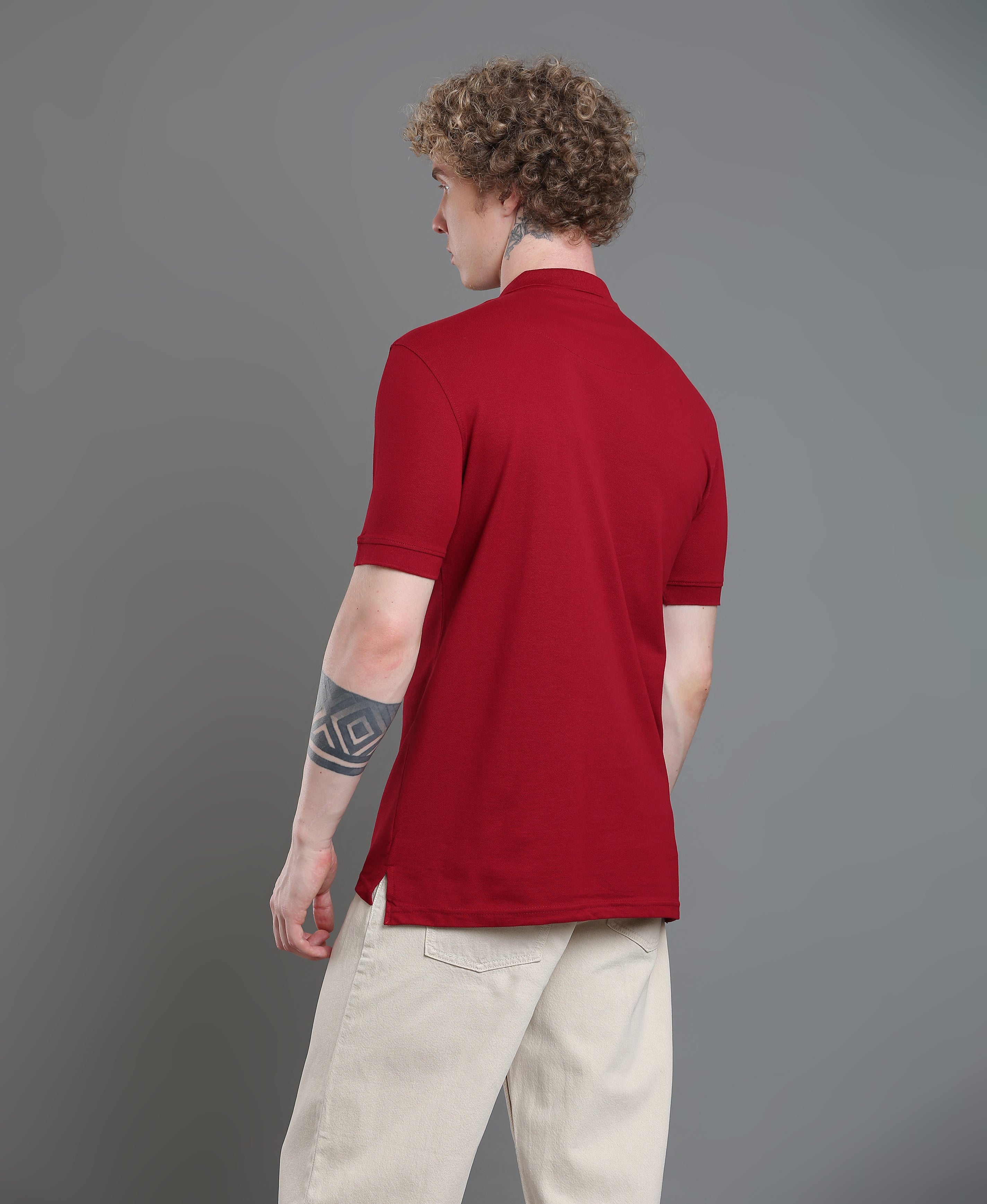 Crimson Line Classic Polo
