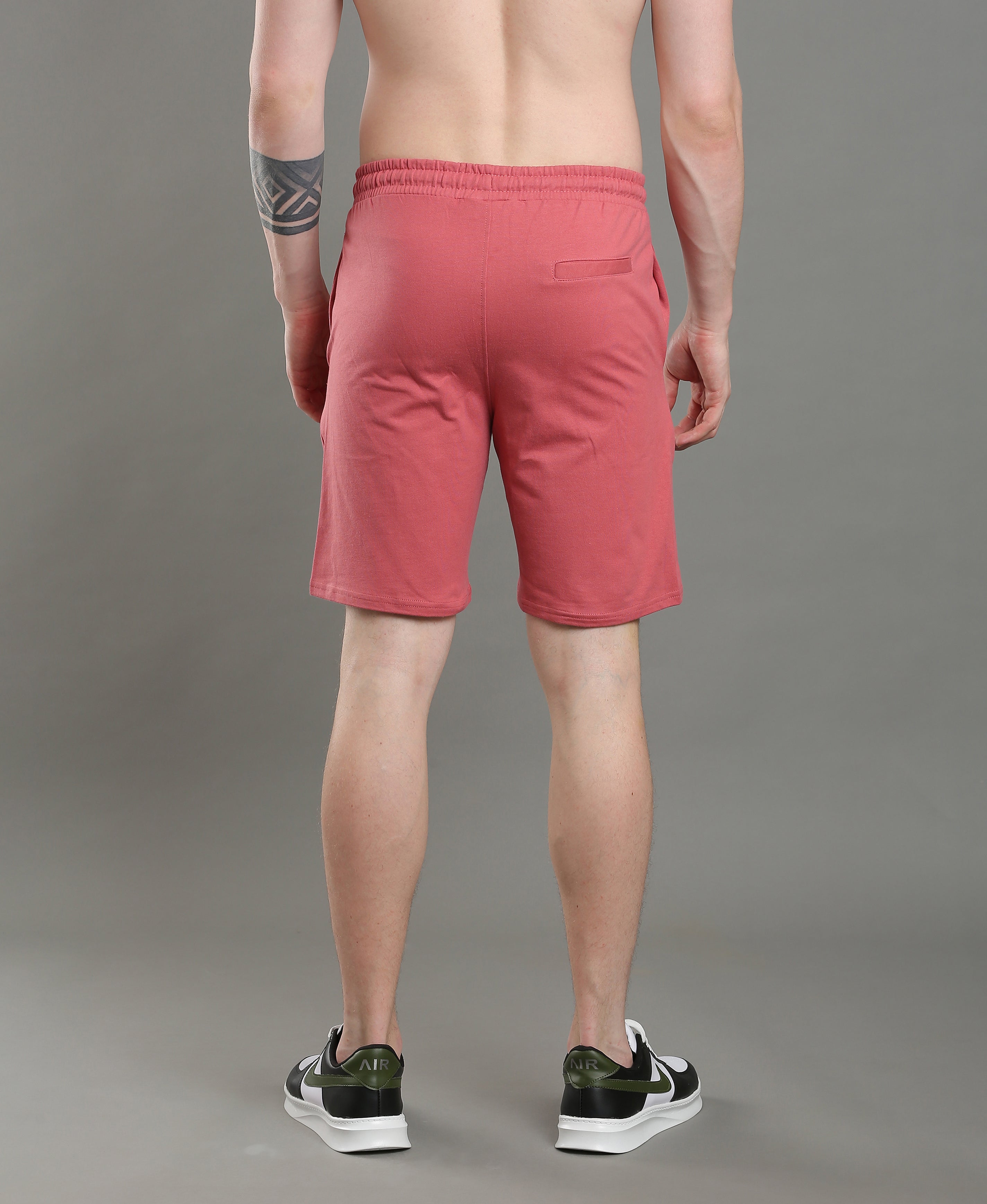 Blush Trail Cotton Shorts