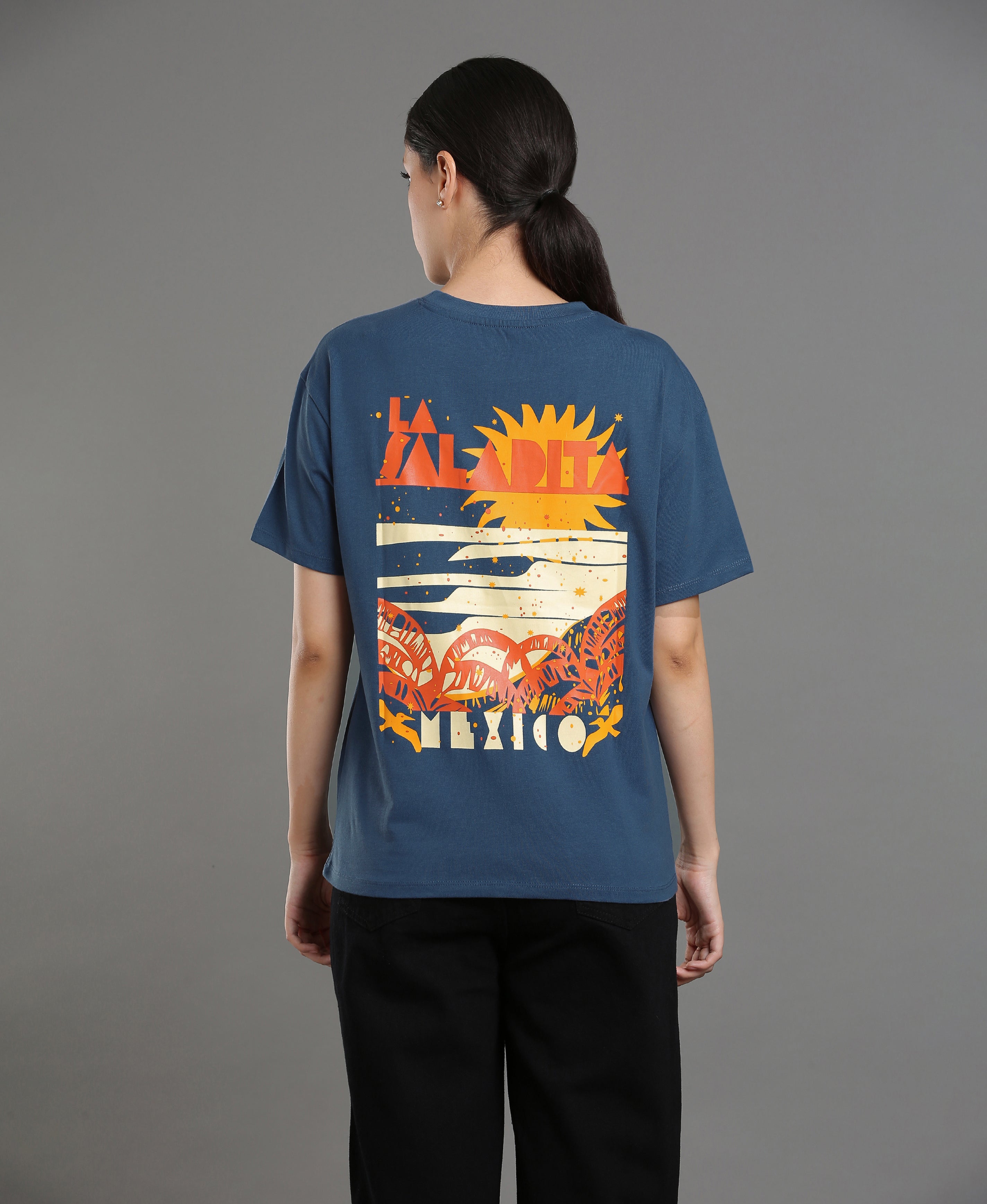 Navy Cotton Tee