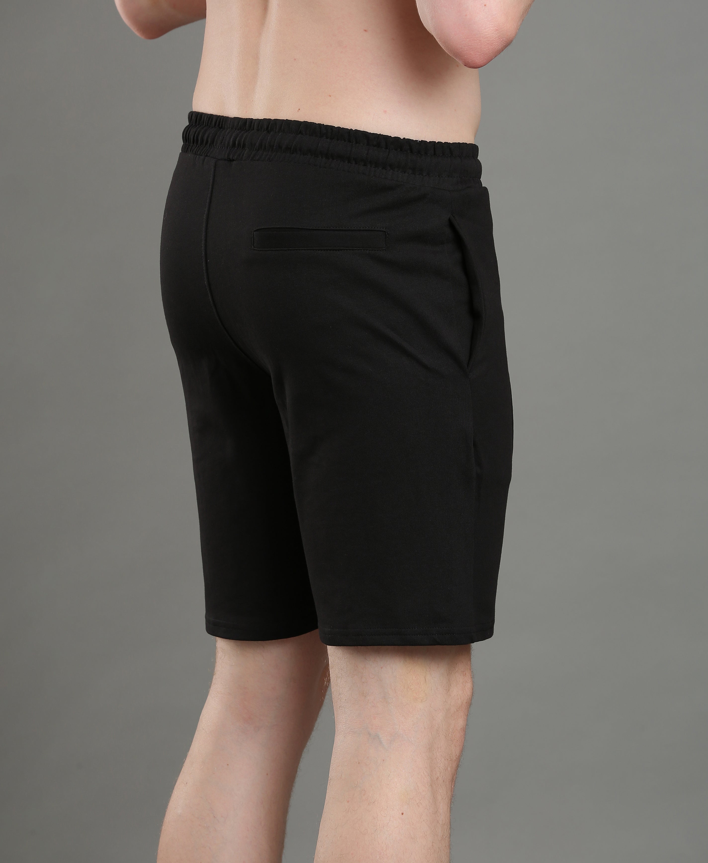Coal Black Easy Shorts