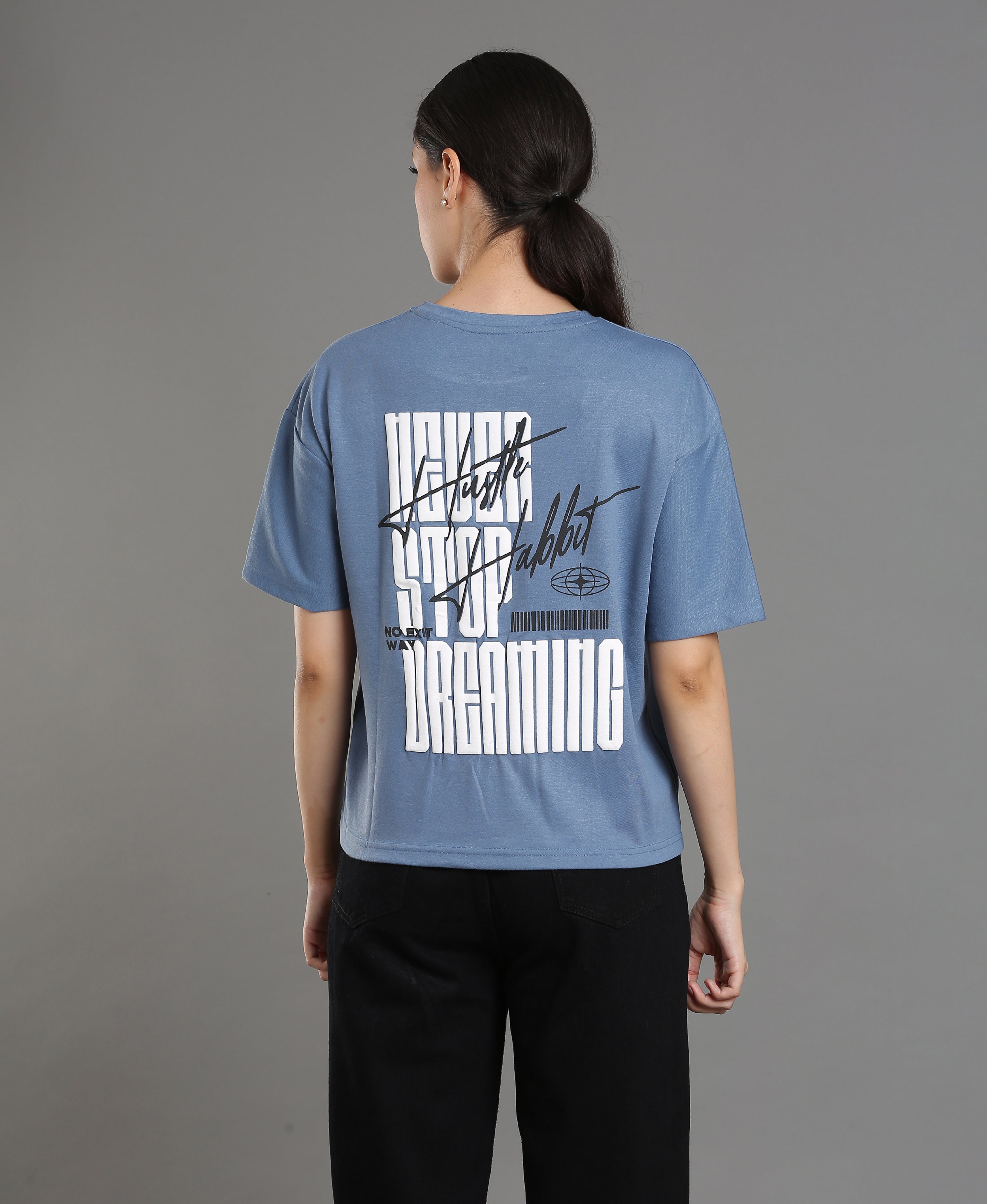Denim Matty Oversized Tee