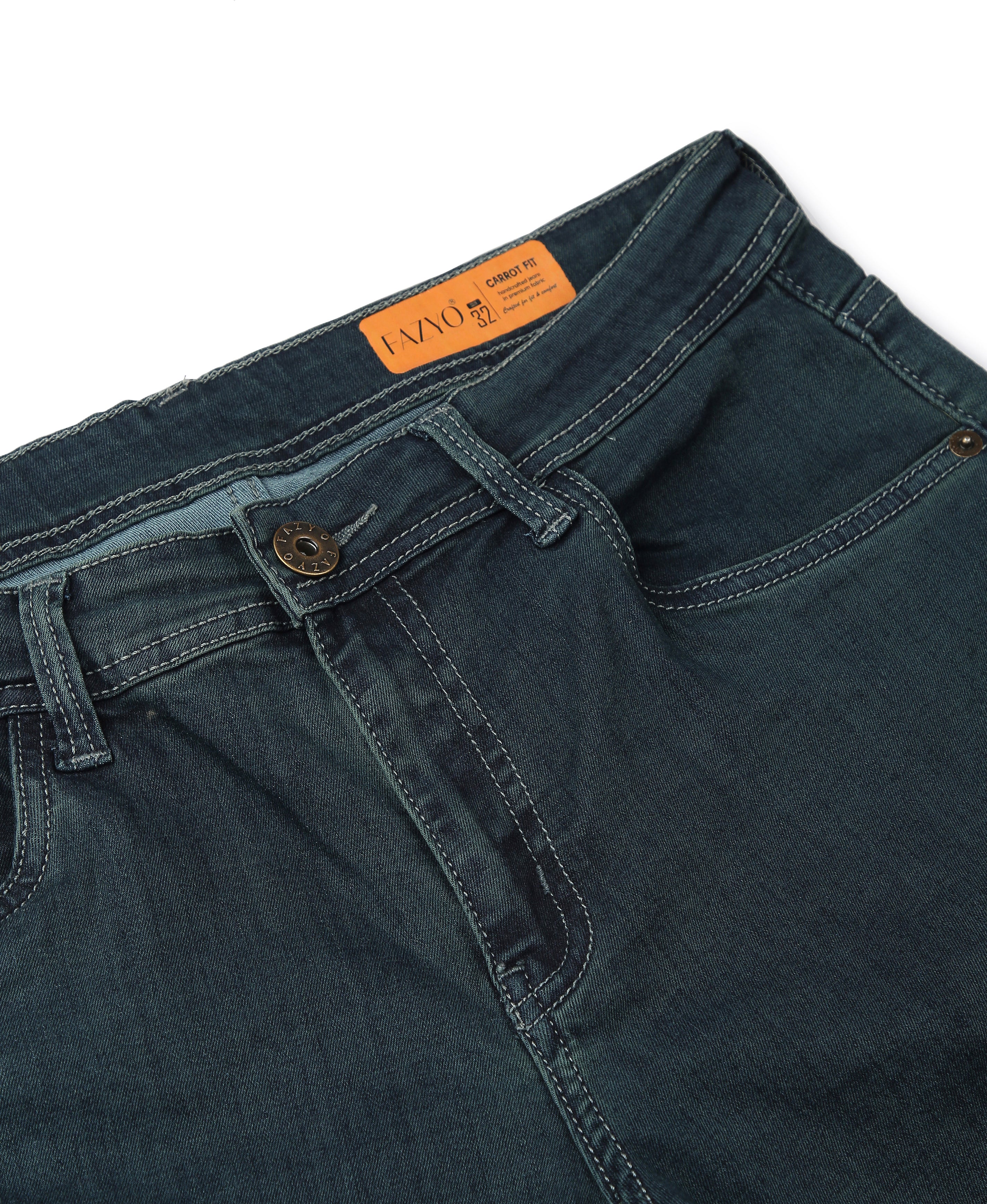 Sapphire Tone Tapered Jeans