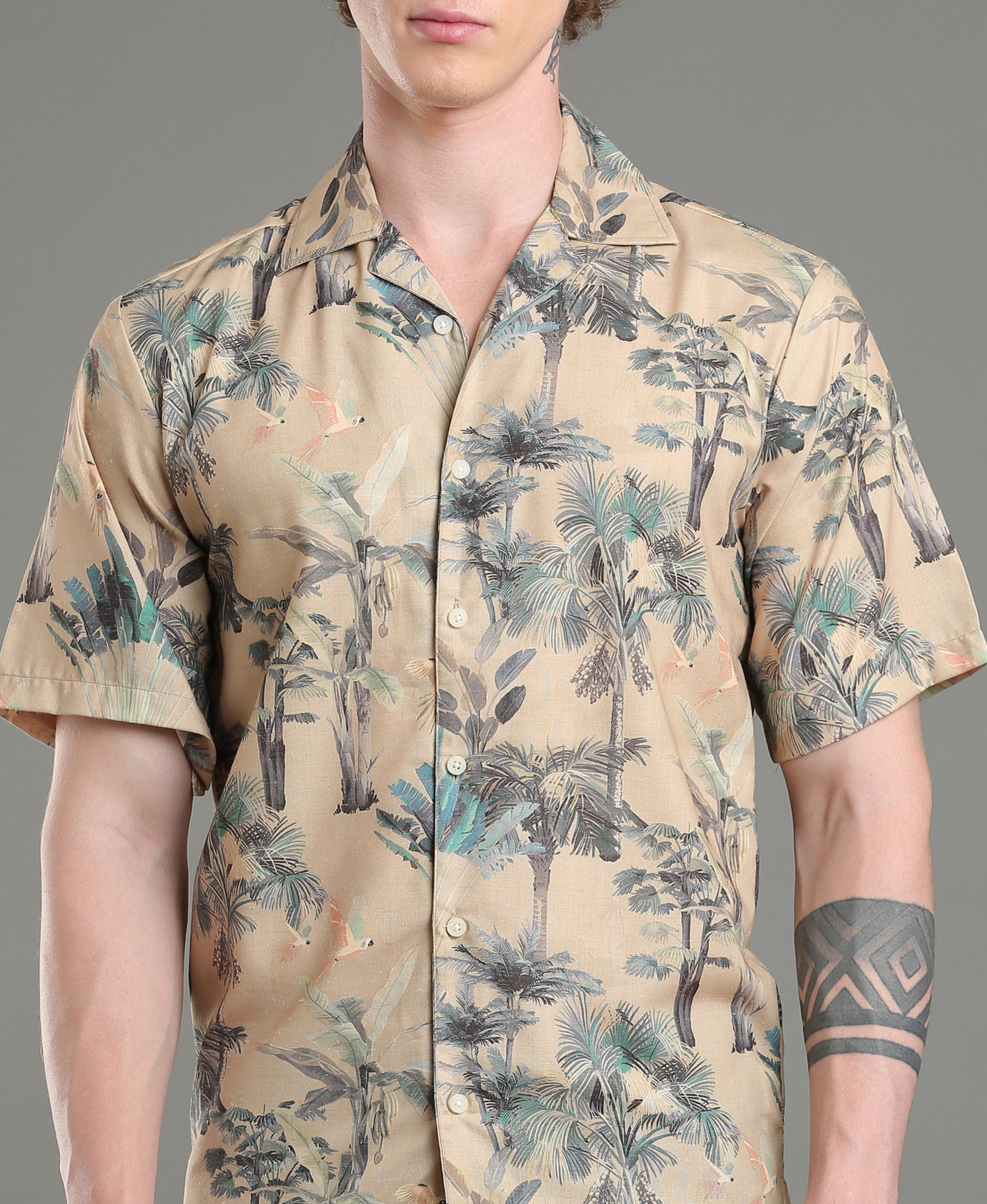 Ocean Haze Cuban Collar Shirt