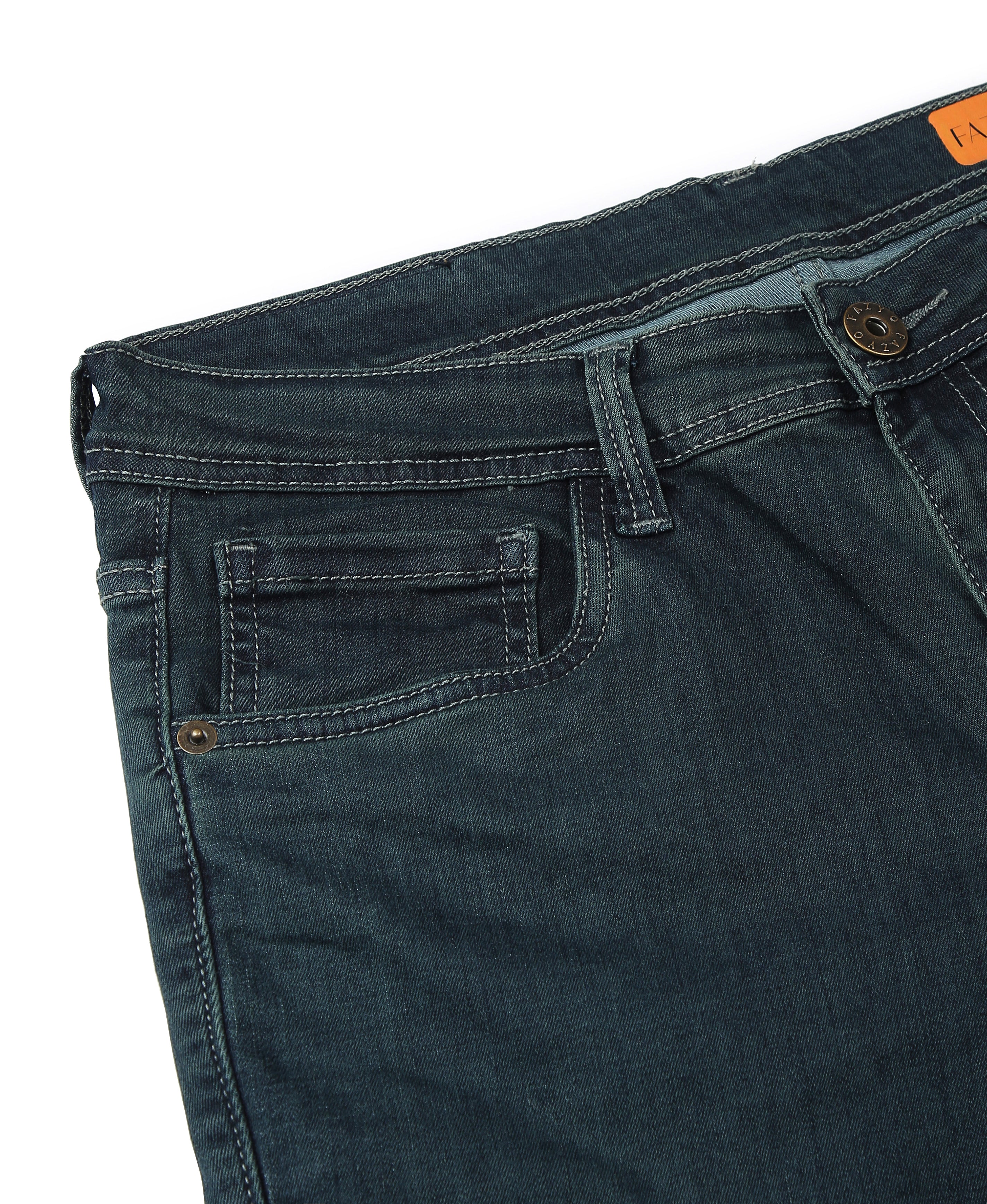 Sapphire Tone Tapered Jeans