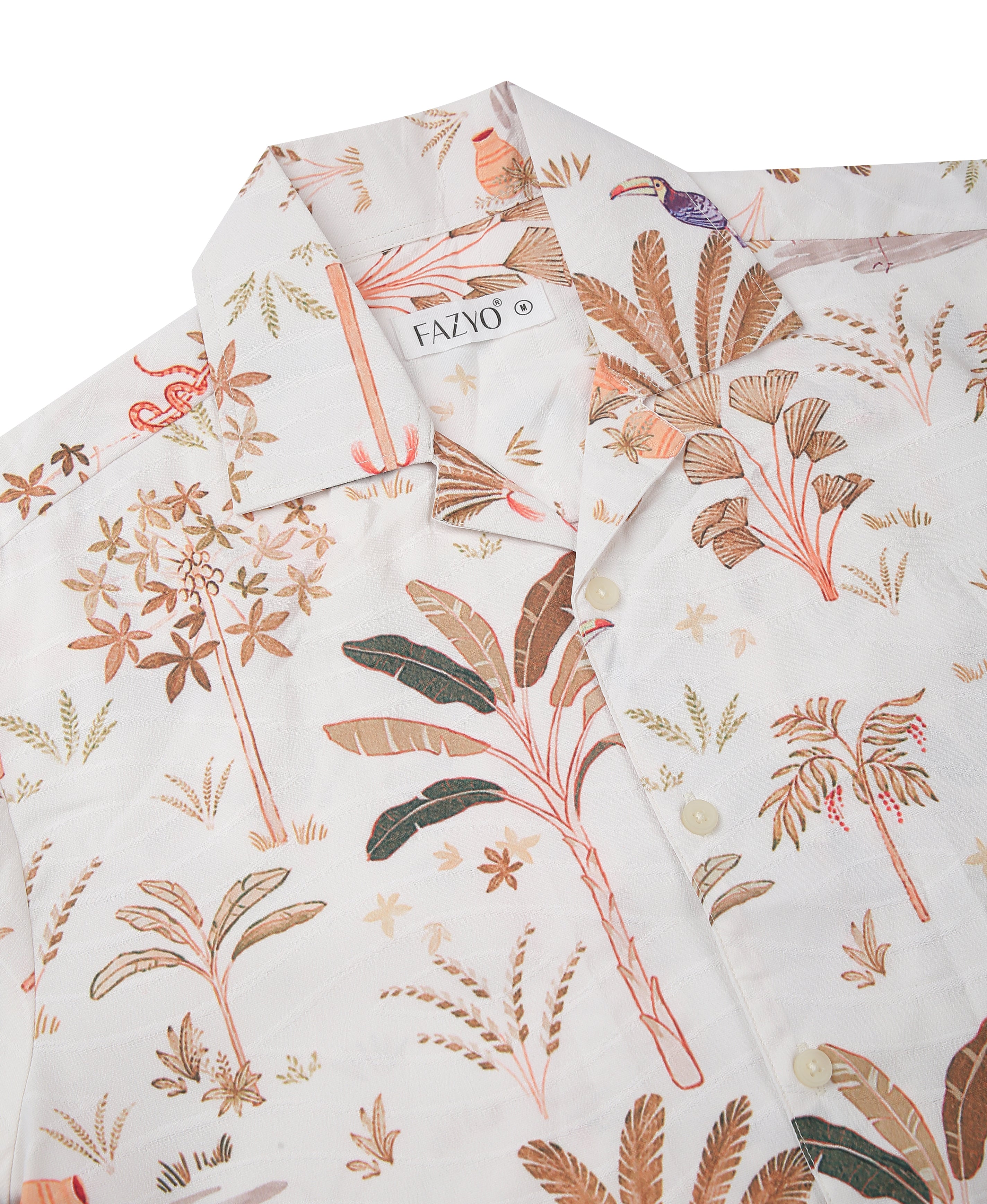 Aurora Wave Digital Print Shirt