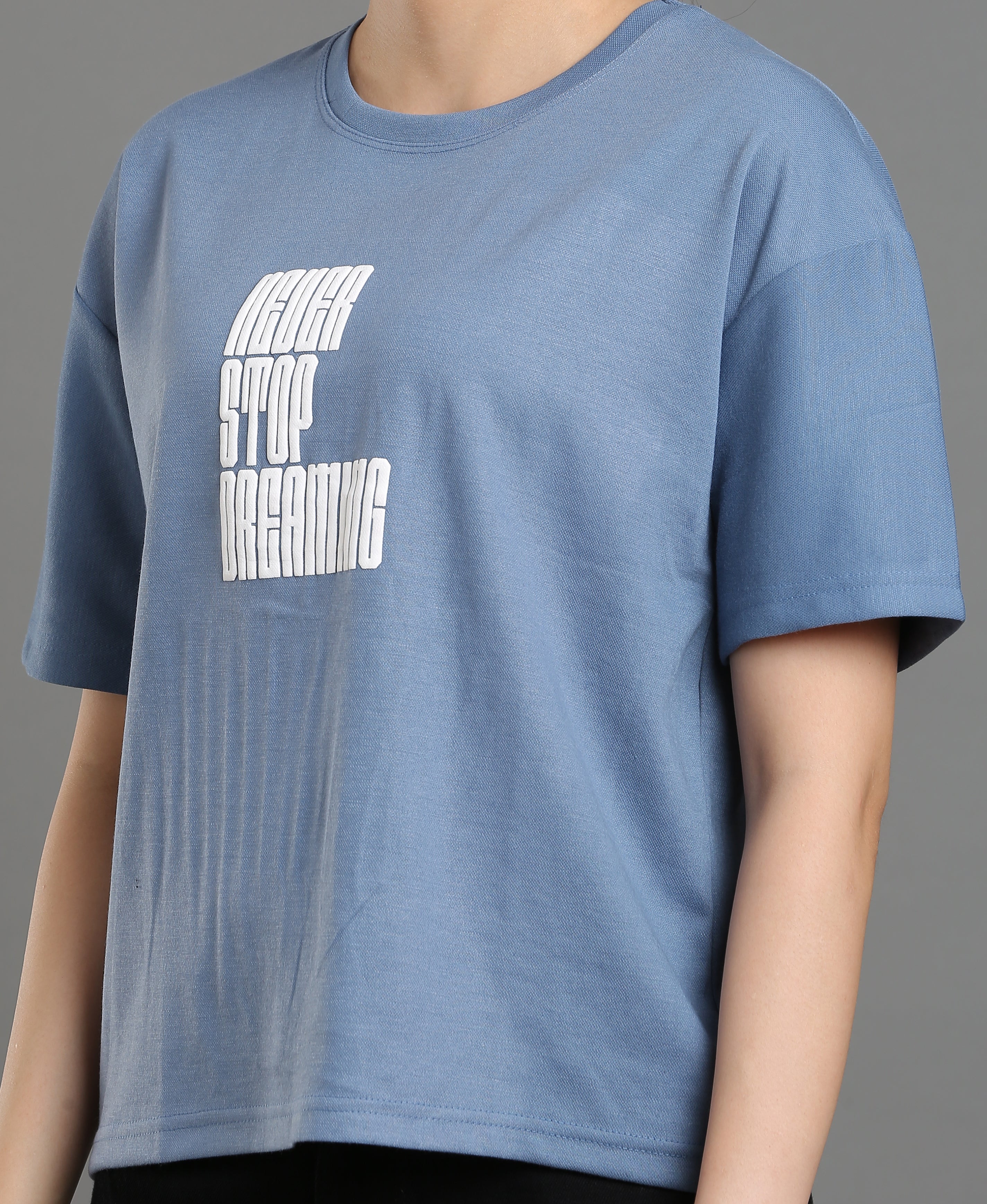 Denim Matty Oversized Tee