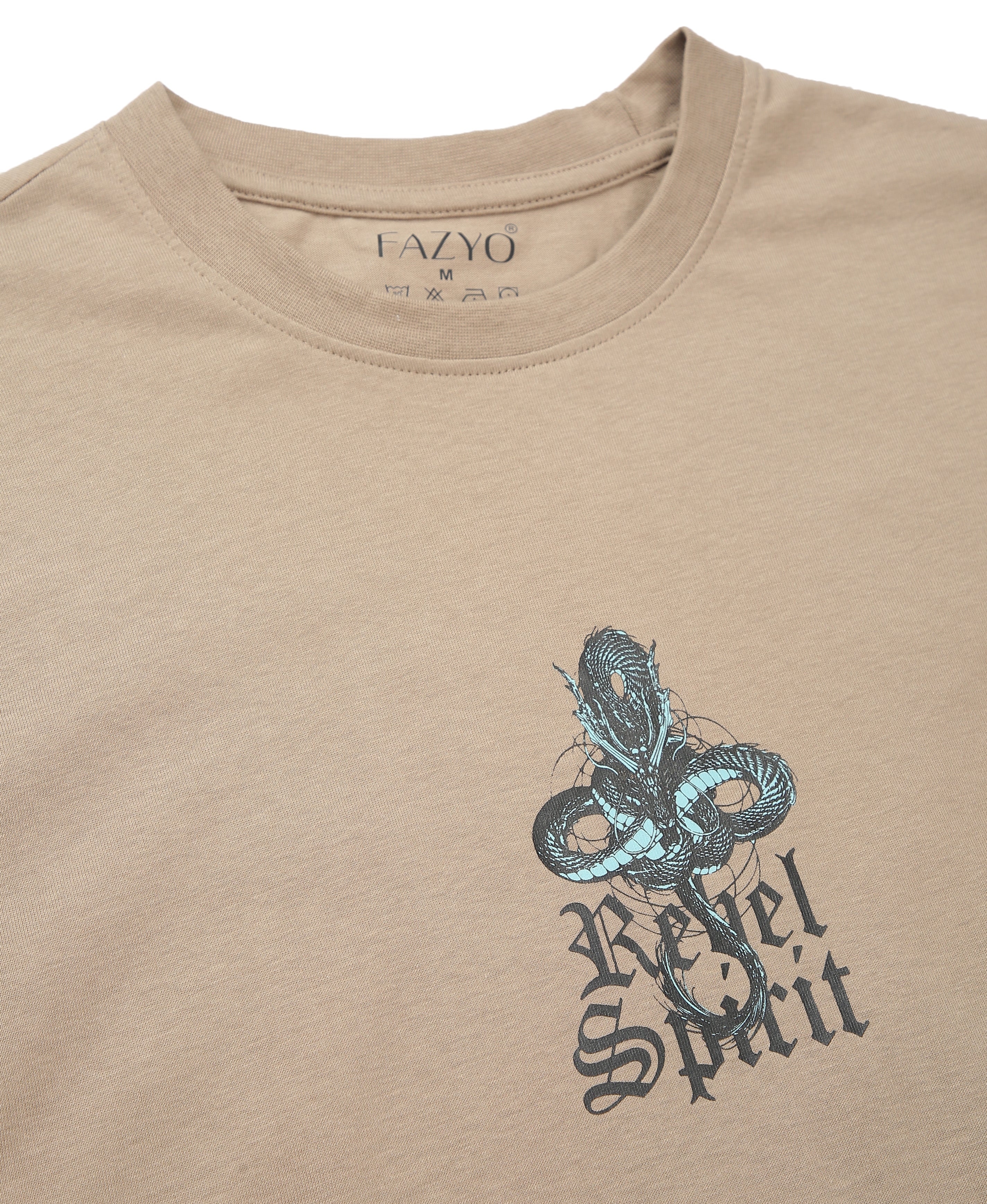 Sand Emblem Oversized Tee