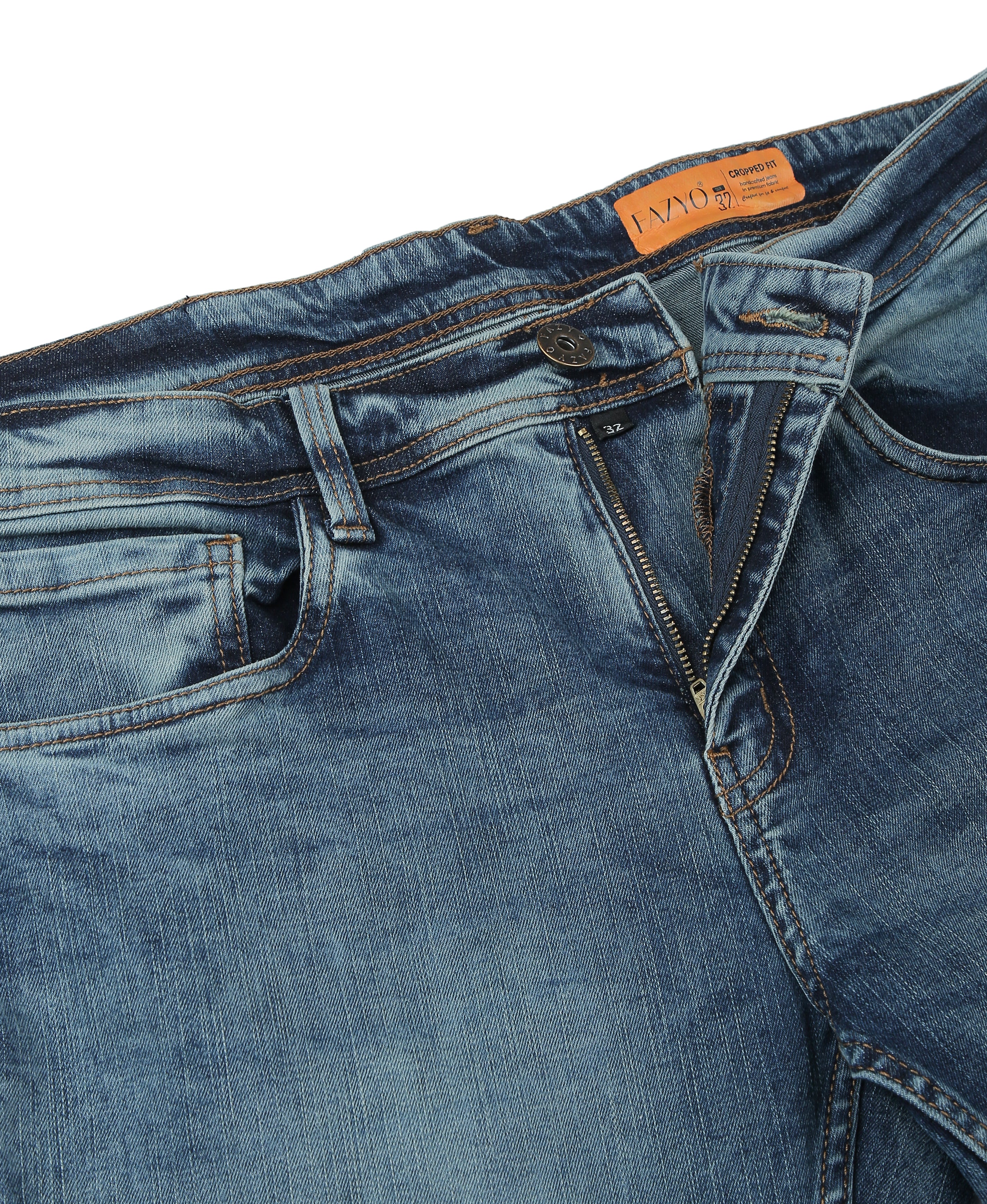 Tidal Cut Crop Denim