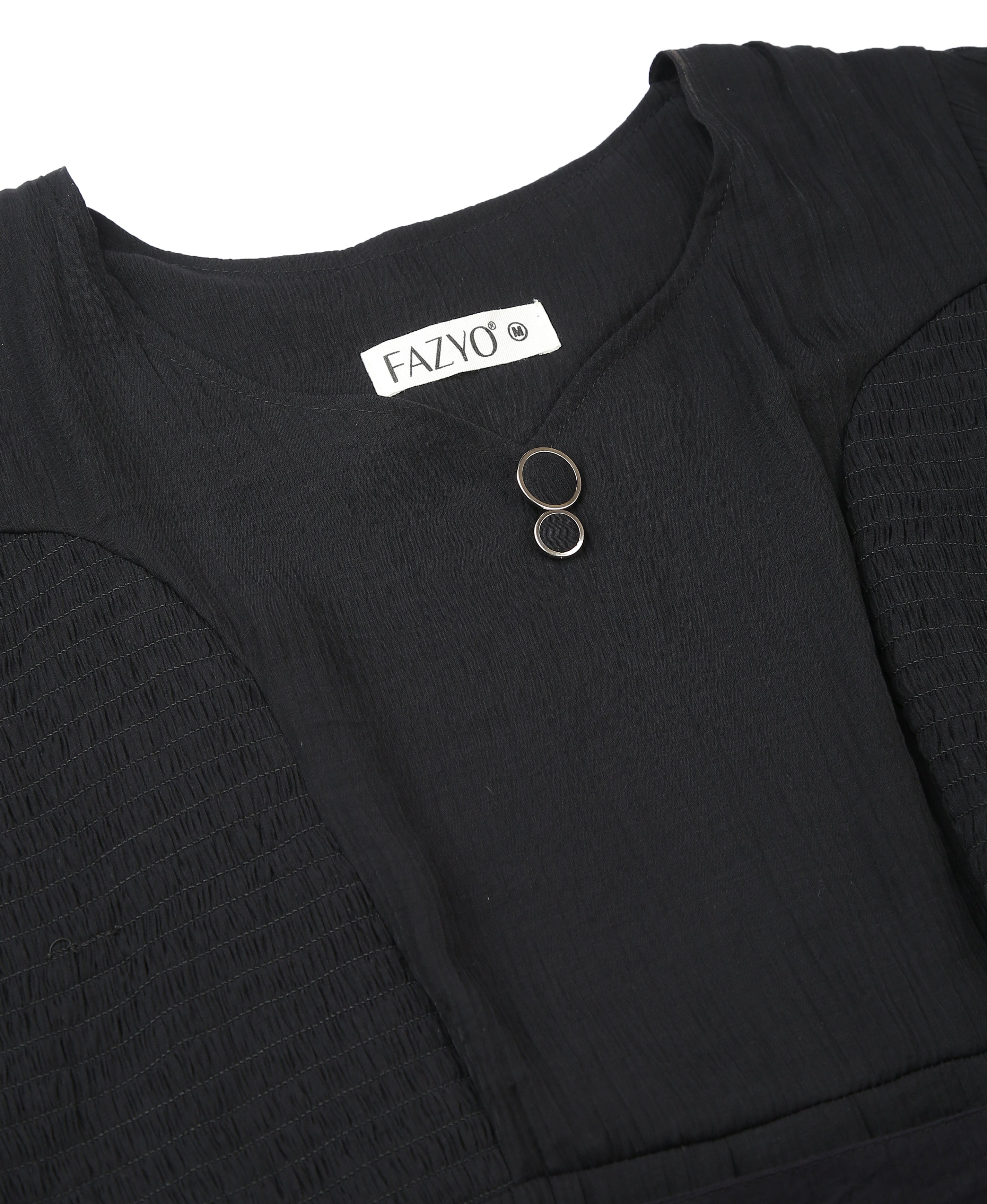 Noir Flare Sweetheart Dress