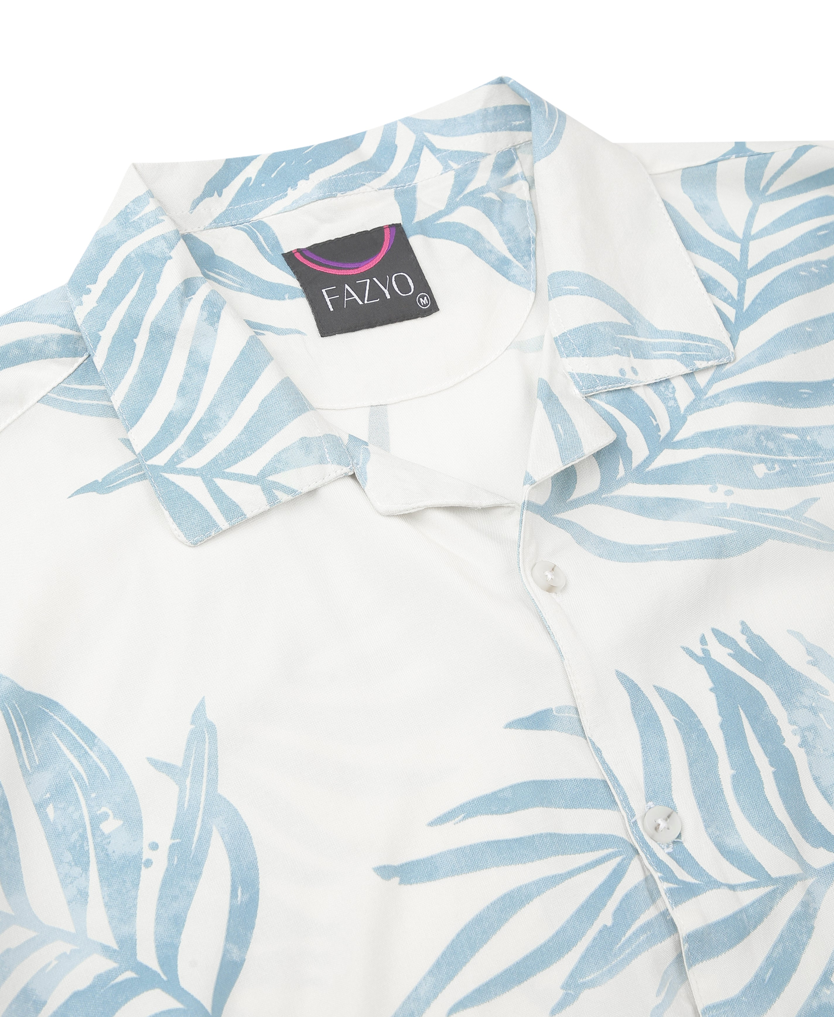 Ivory Print Regular Shirt
