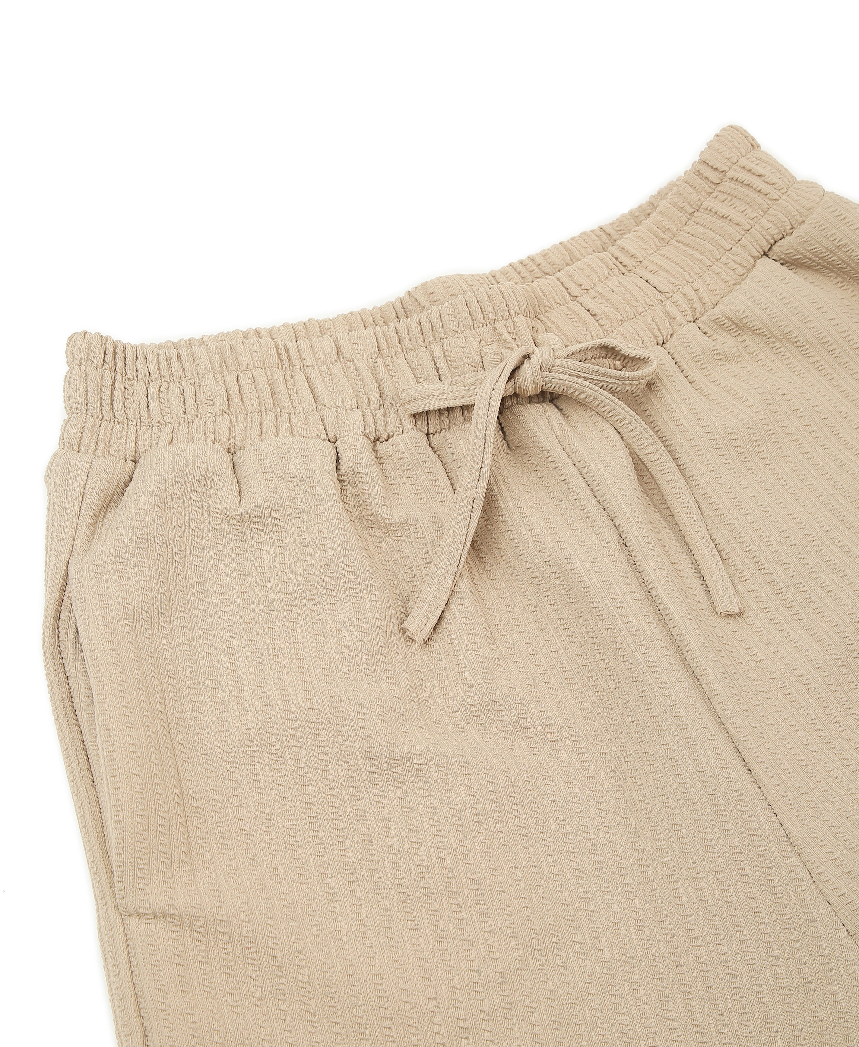 Sandstone Chic Straight Pants