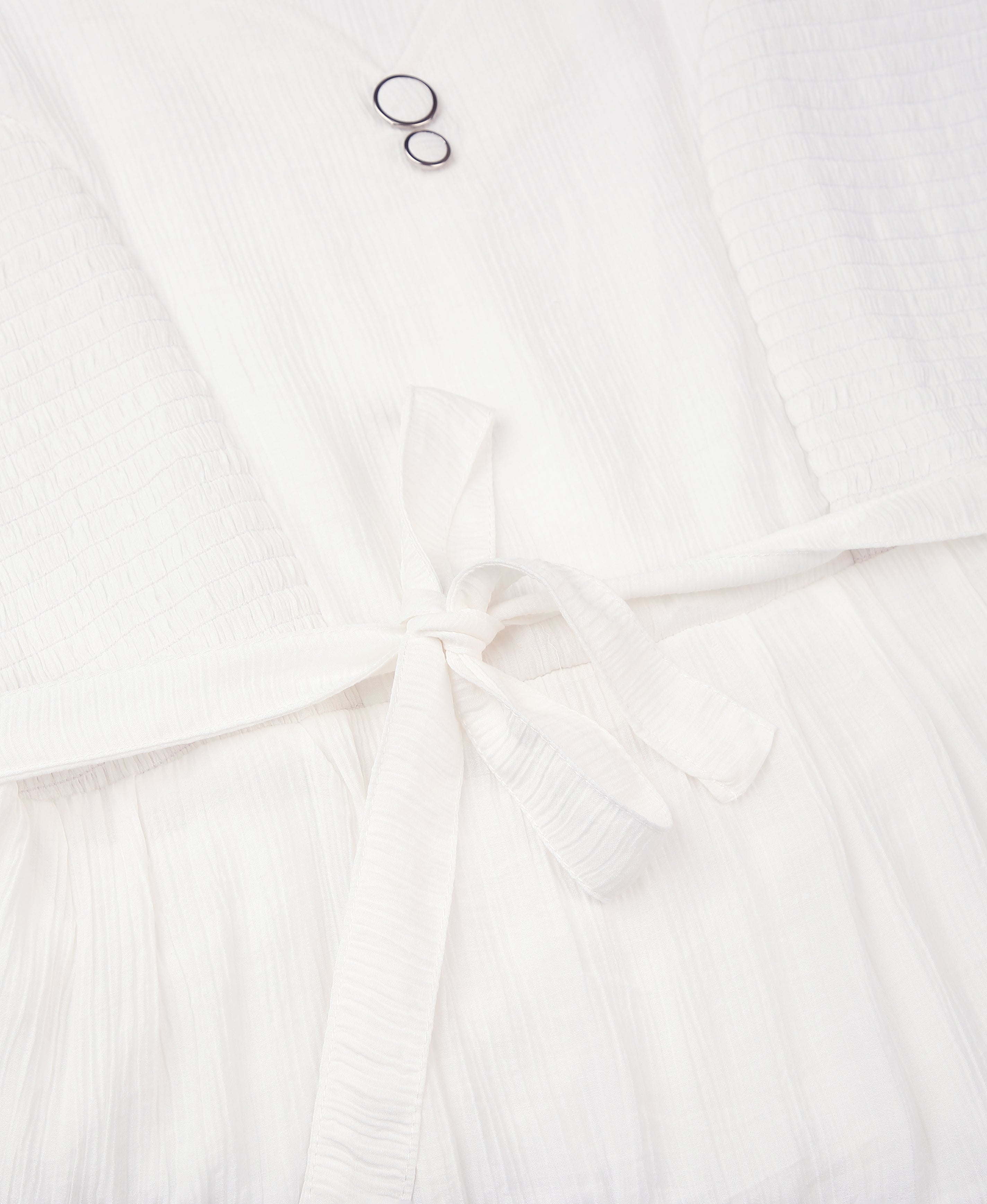 Ivory Flare Sweetheart Dress