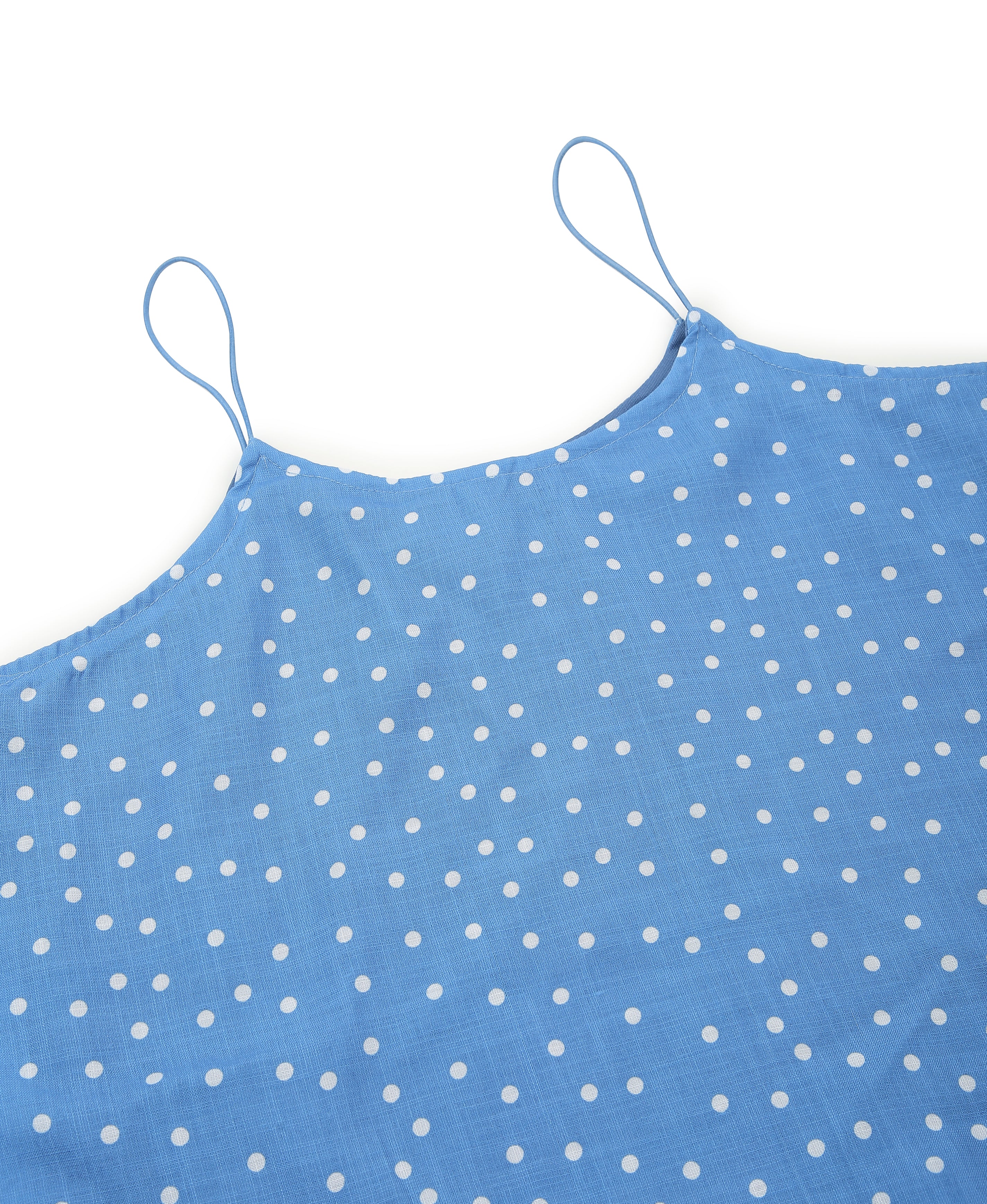 Sky Dot Georgette Top