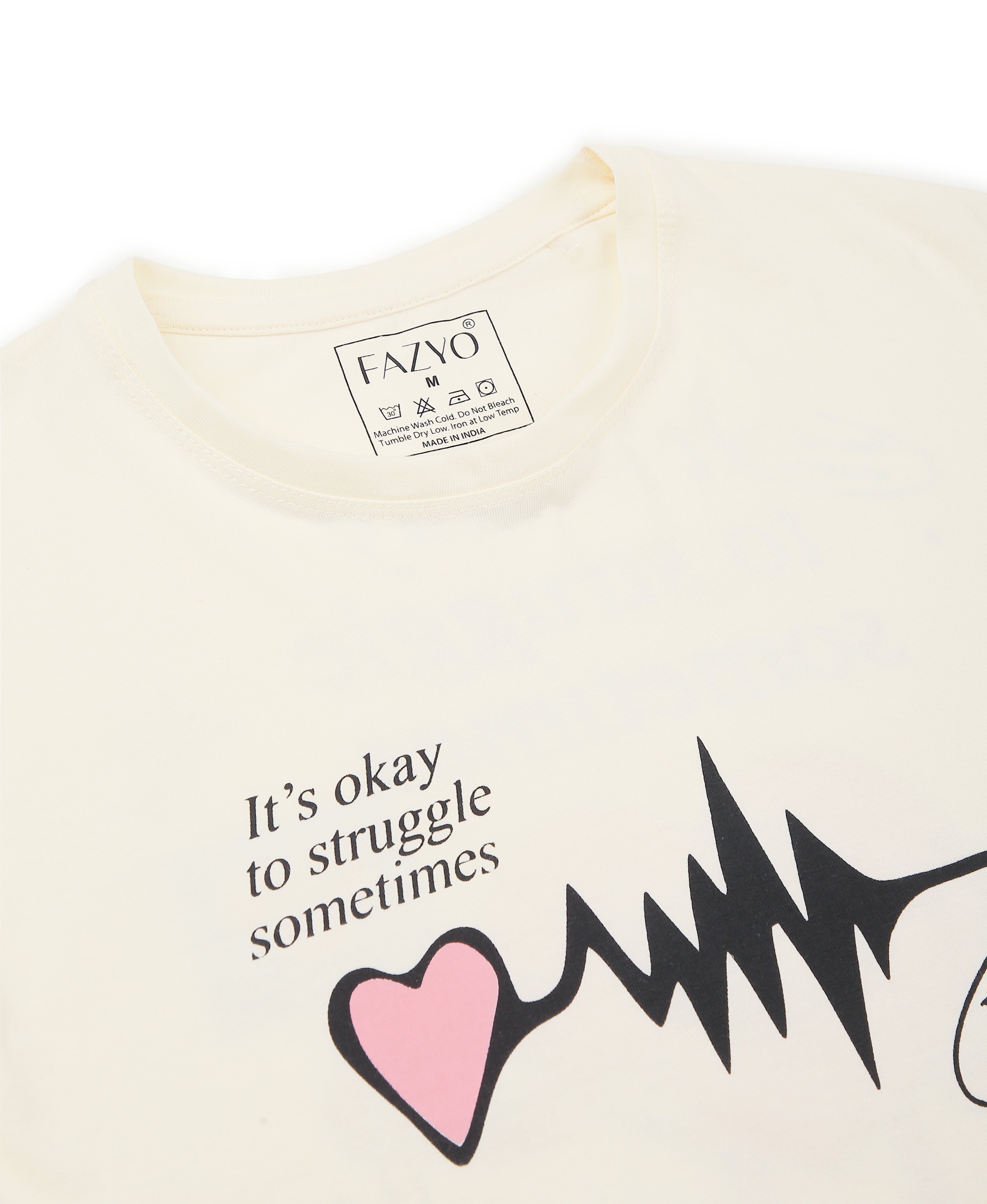 Ivory Jersey Loose Tee