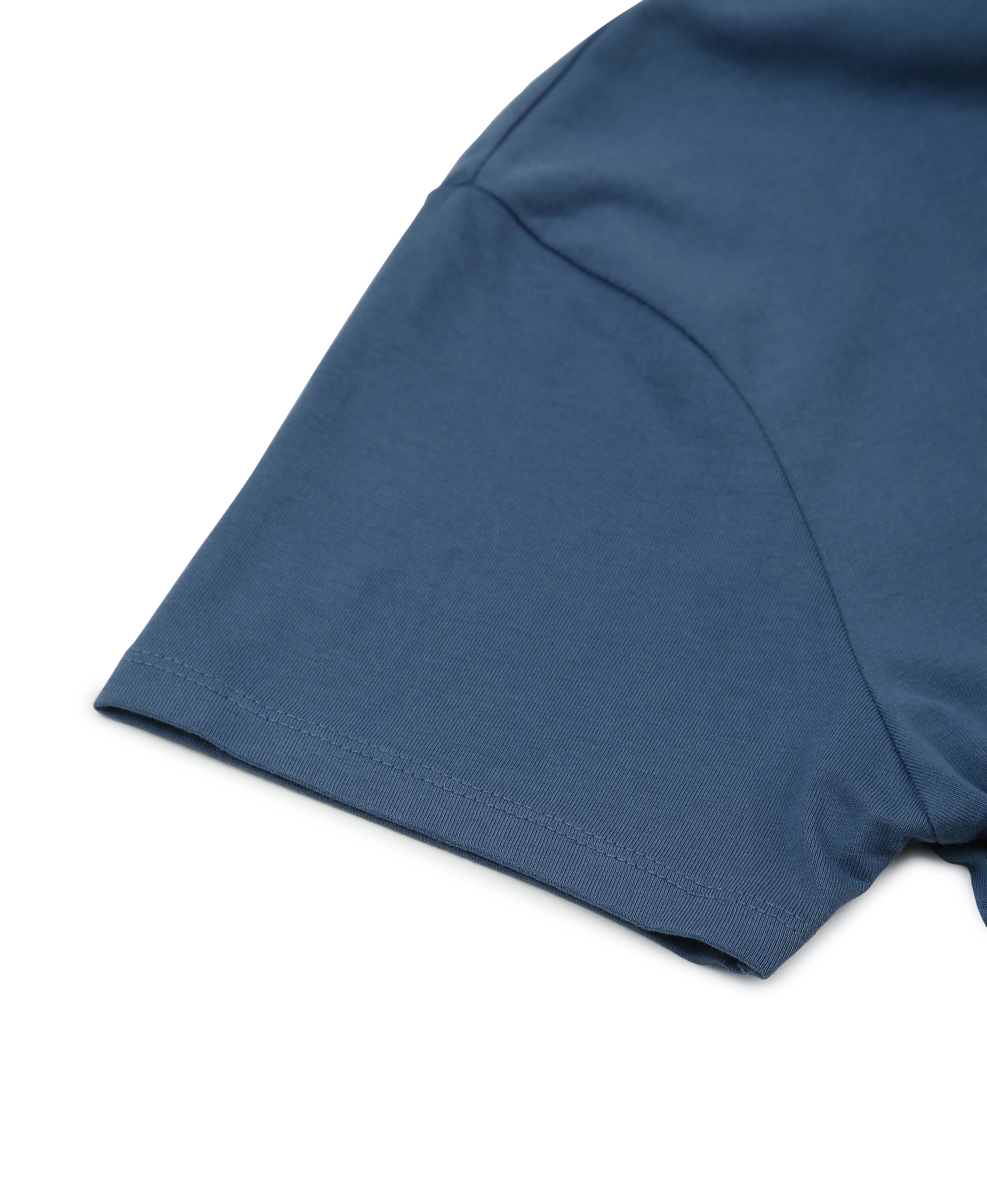 Navy Cotton Tee