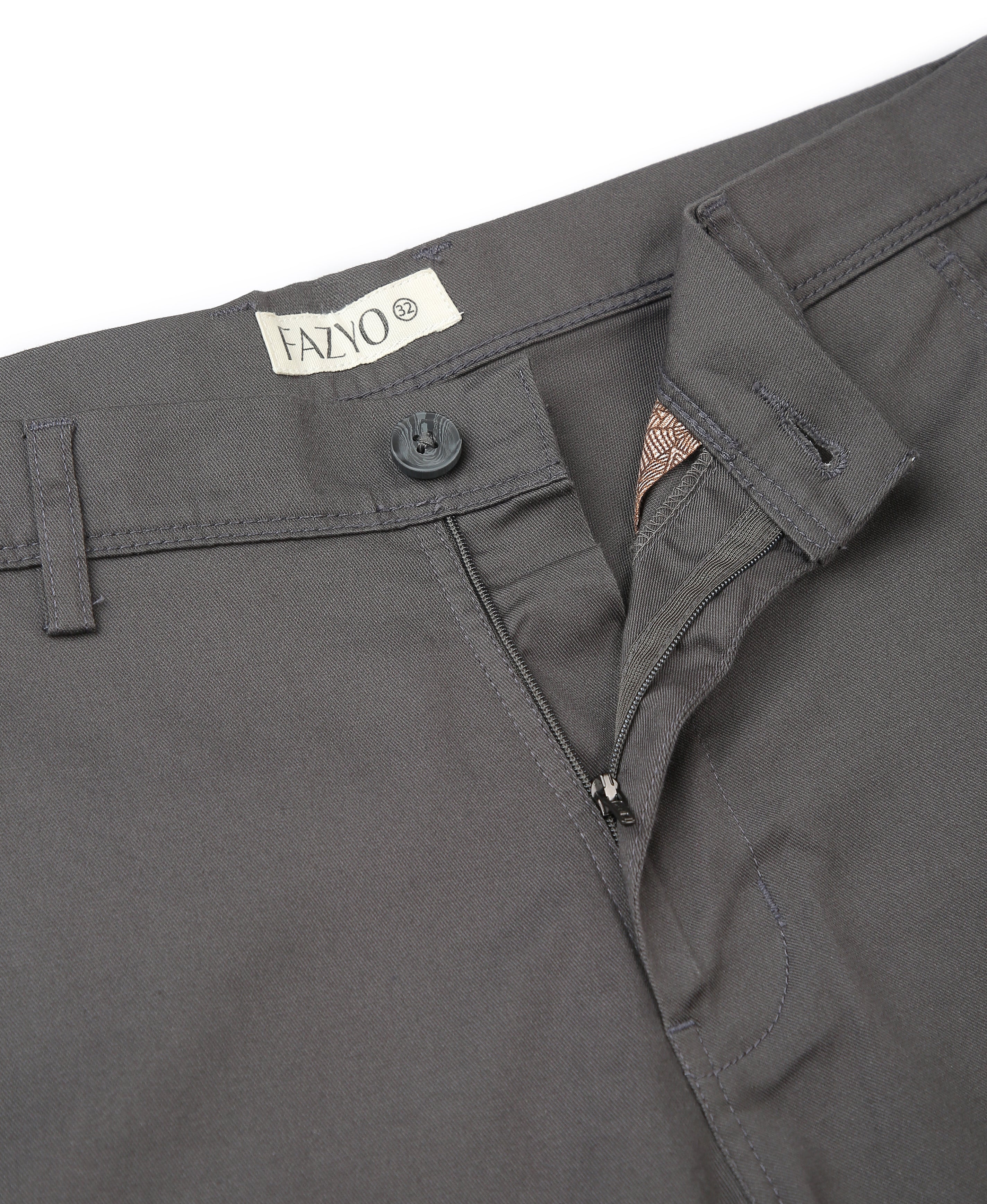 Charcoal Trek Twill Shorts