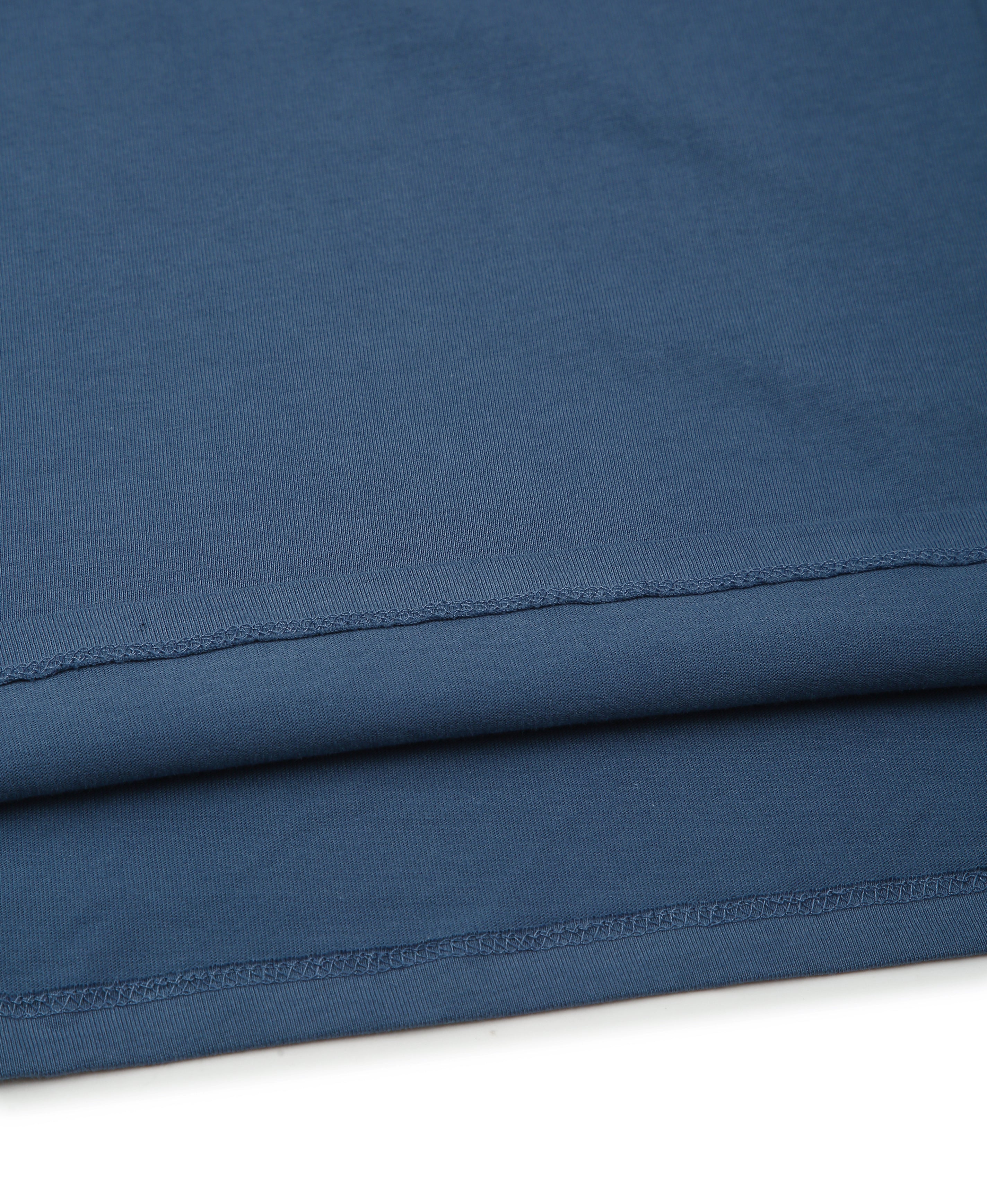 Navy Cotton Tee