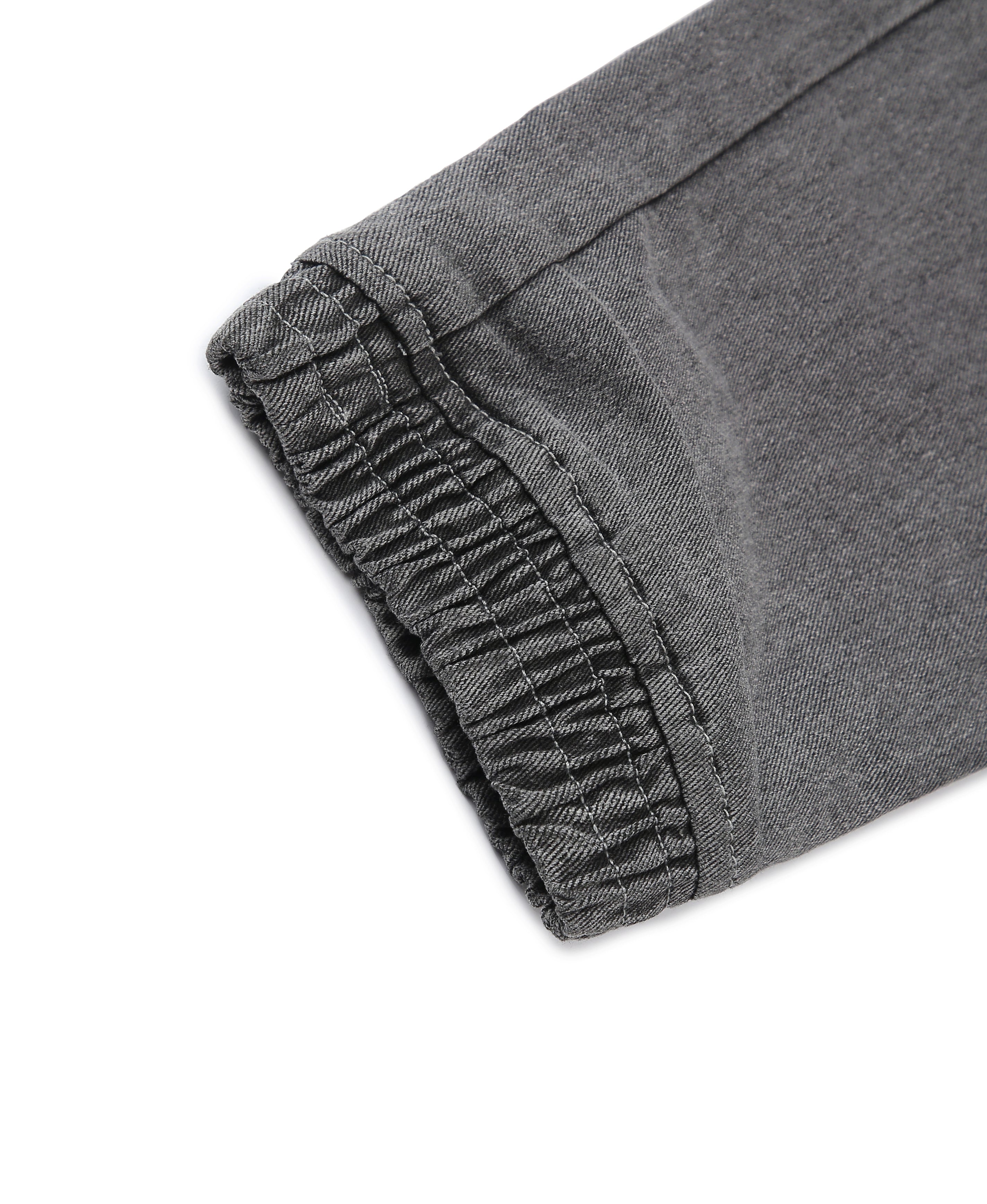 Silver Mist Denim Joggers