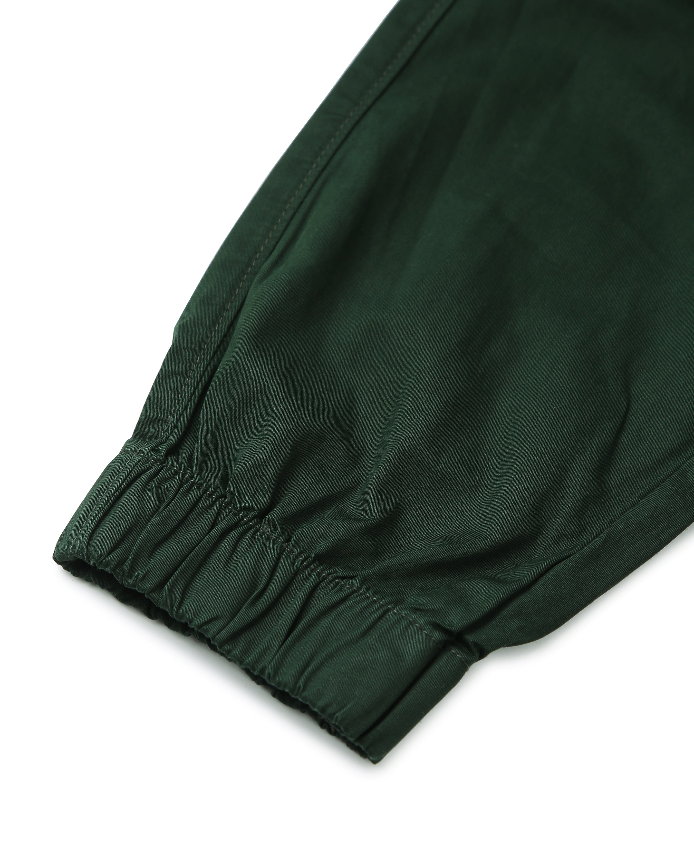 Olive Luxe Satin Joggers