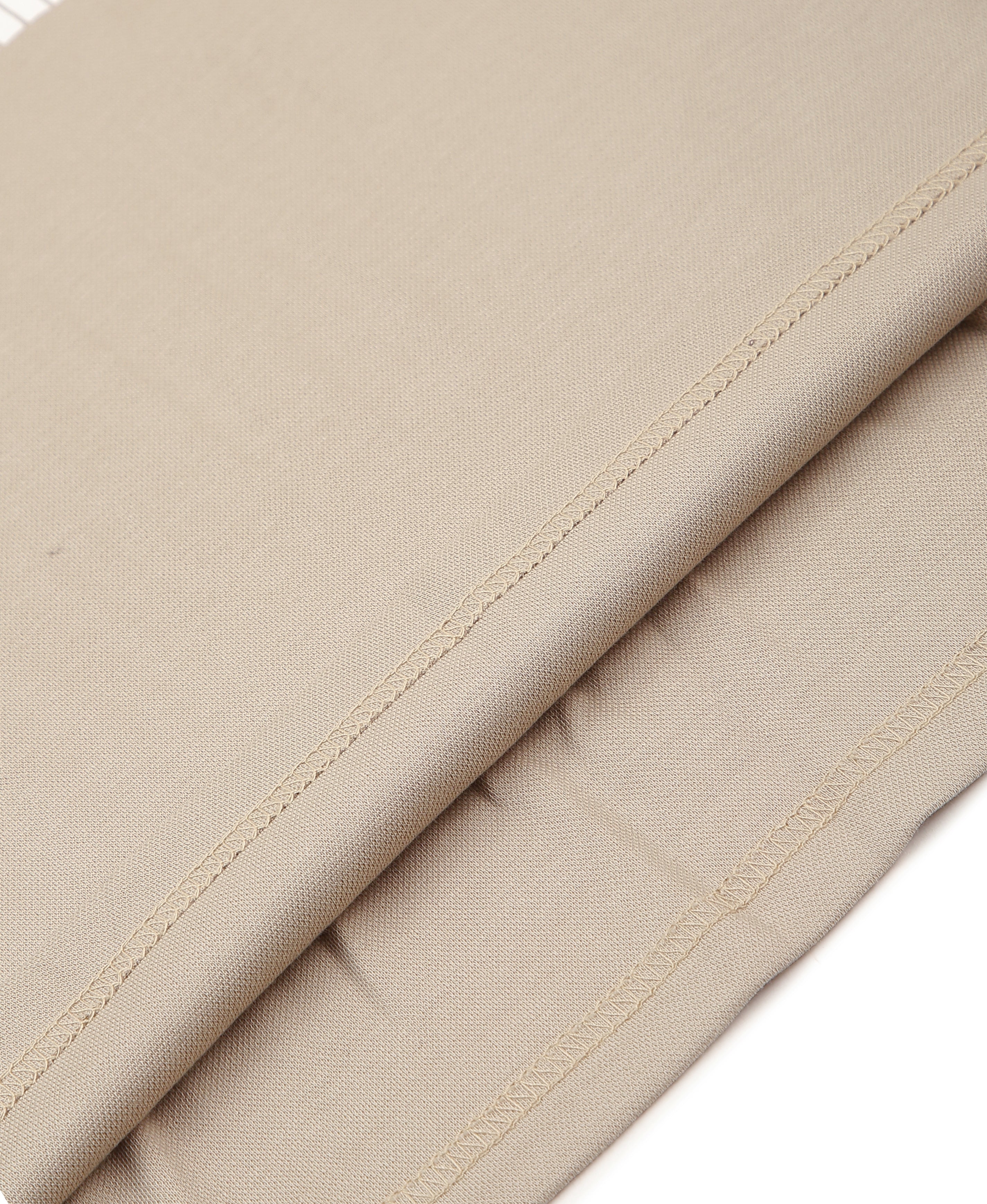 Cream Matty Oversize Tee