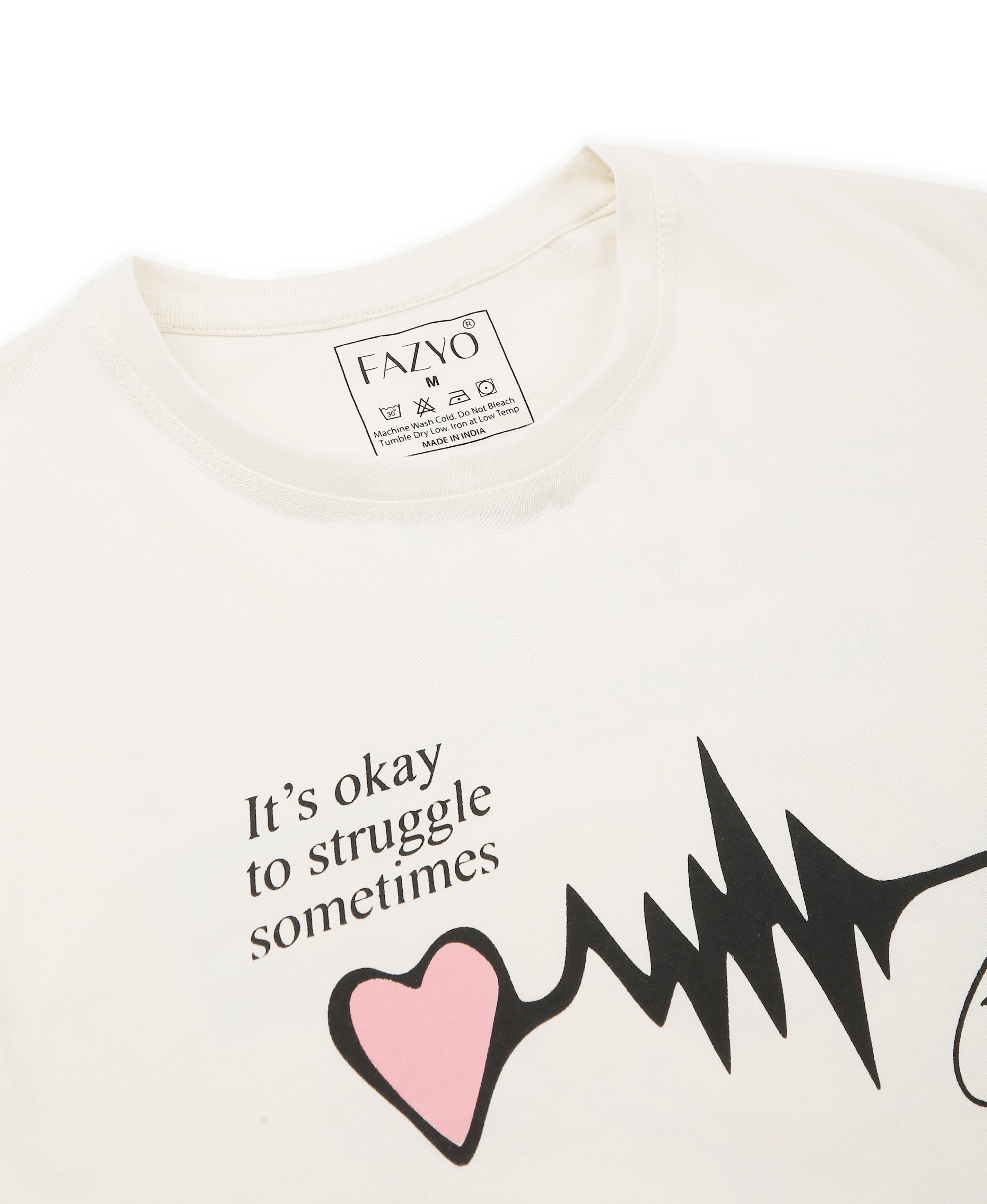 Ivory Jersey Loose Tee