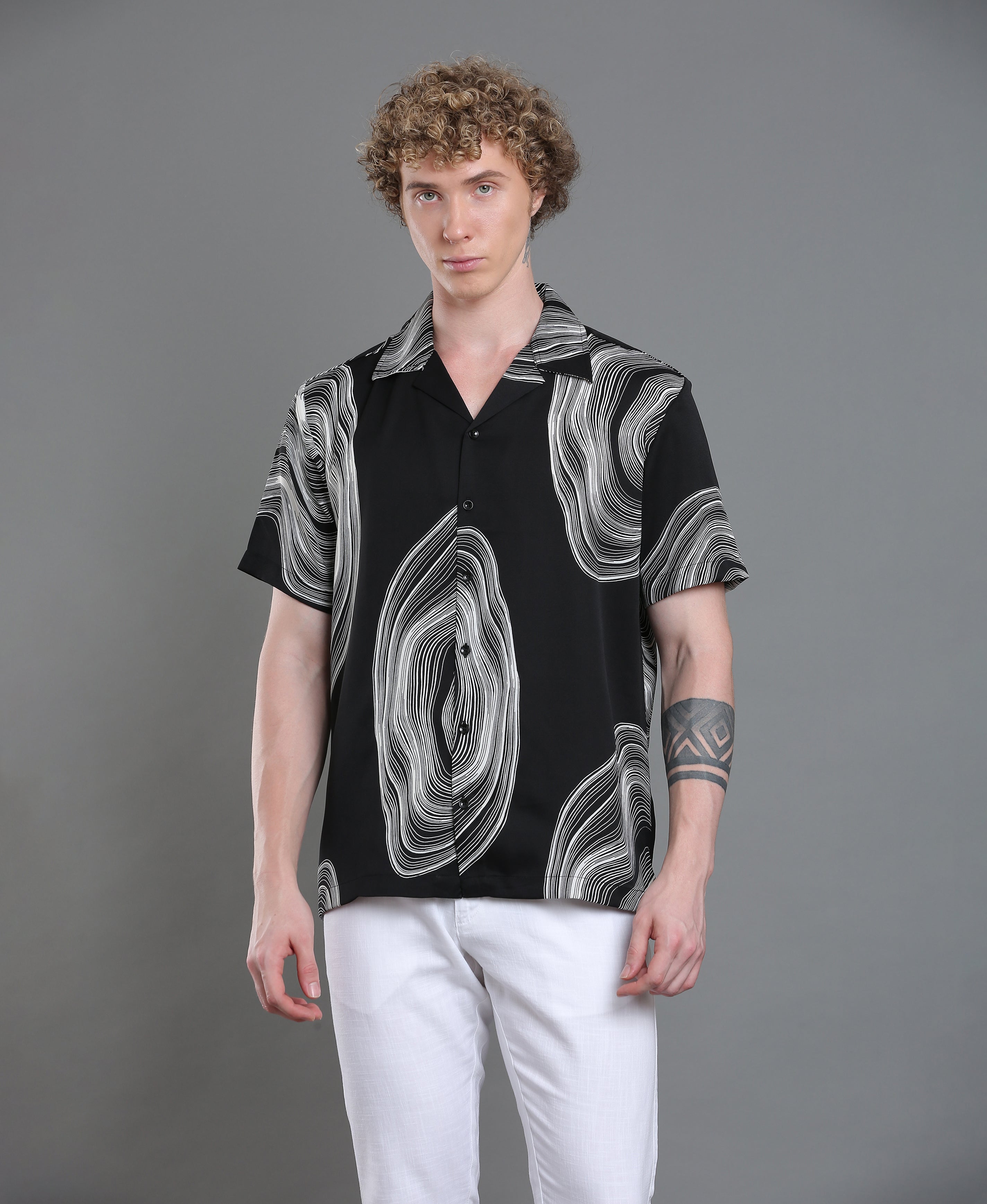 Sunset Vista Cuban Shirt