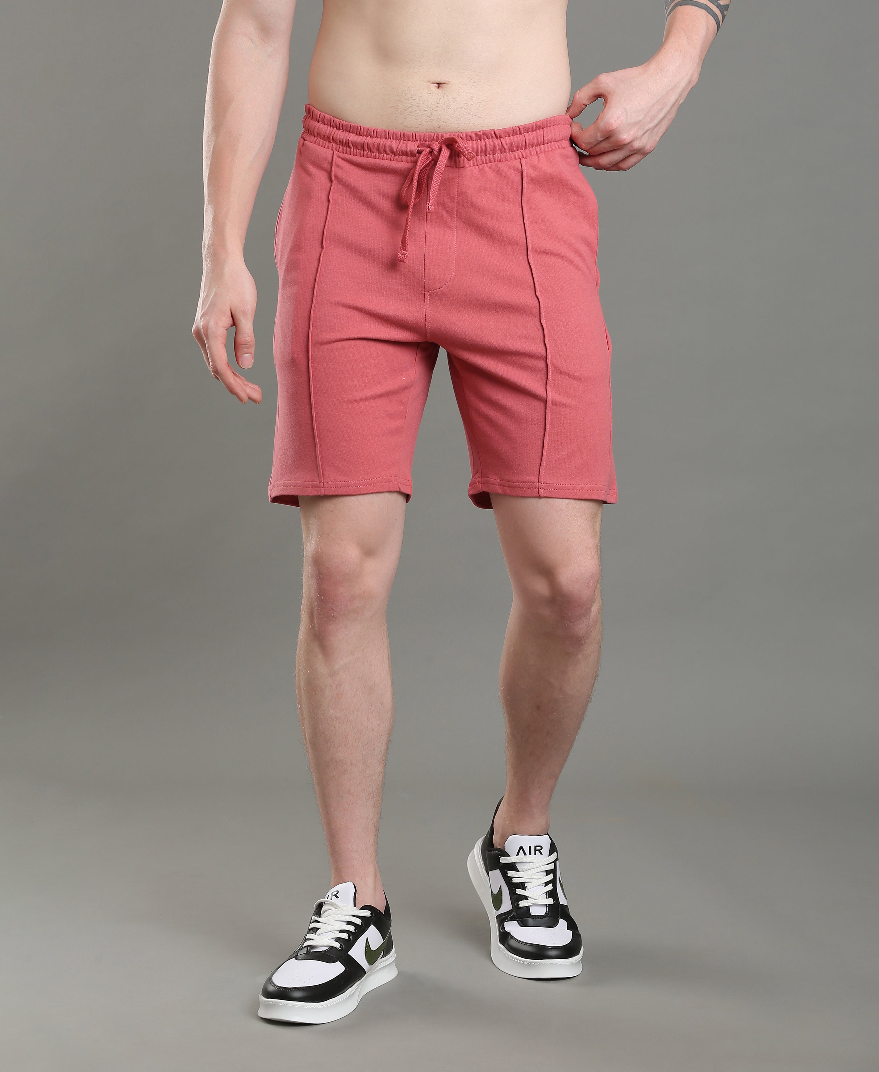Blush Trail Cotton Shorts