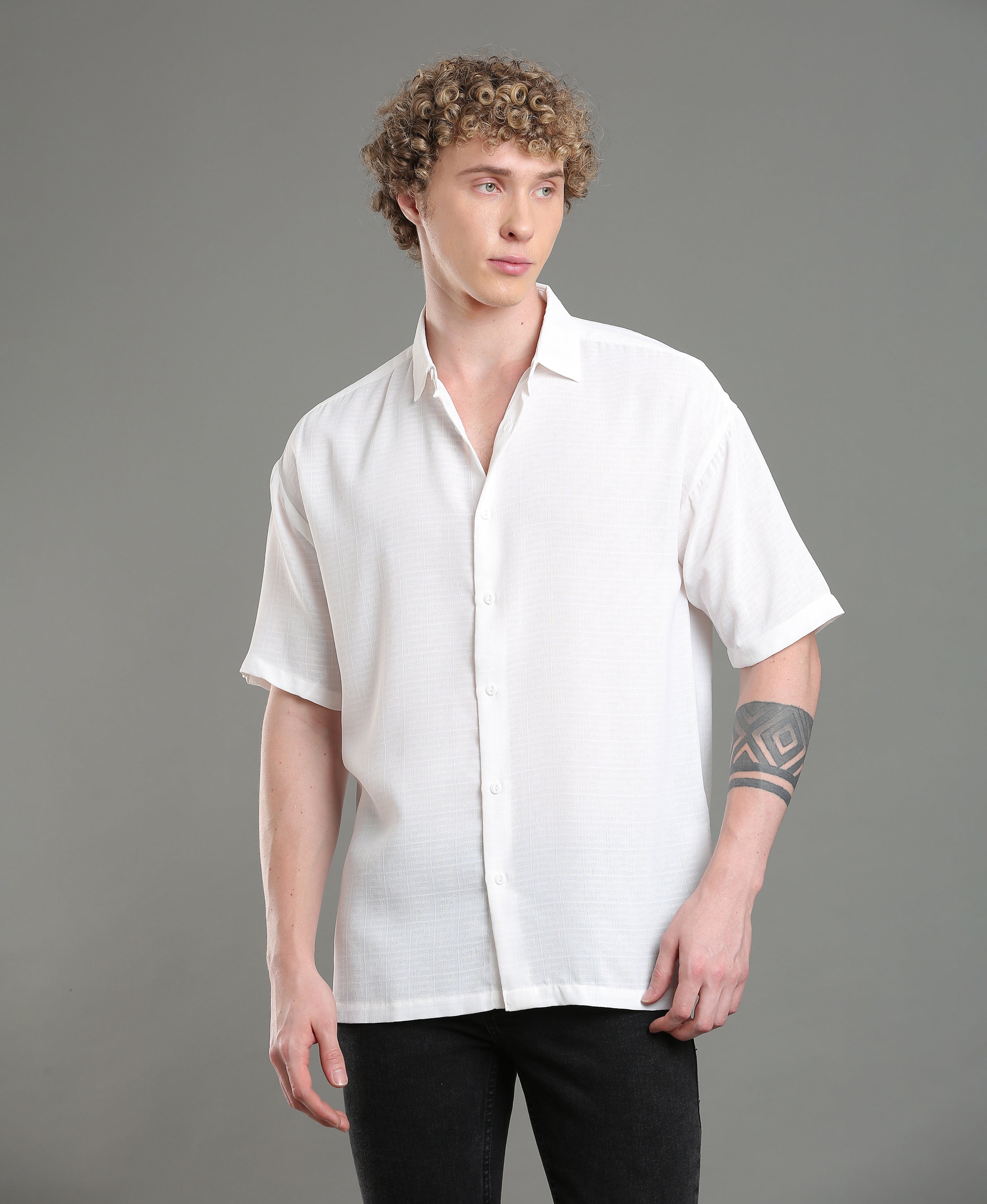 Ivory Flow Relax Shirt