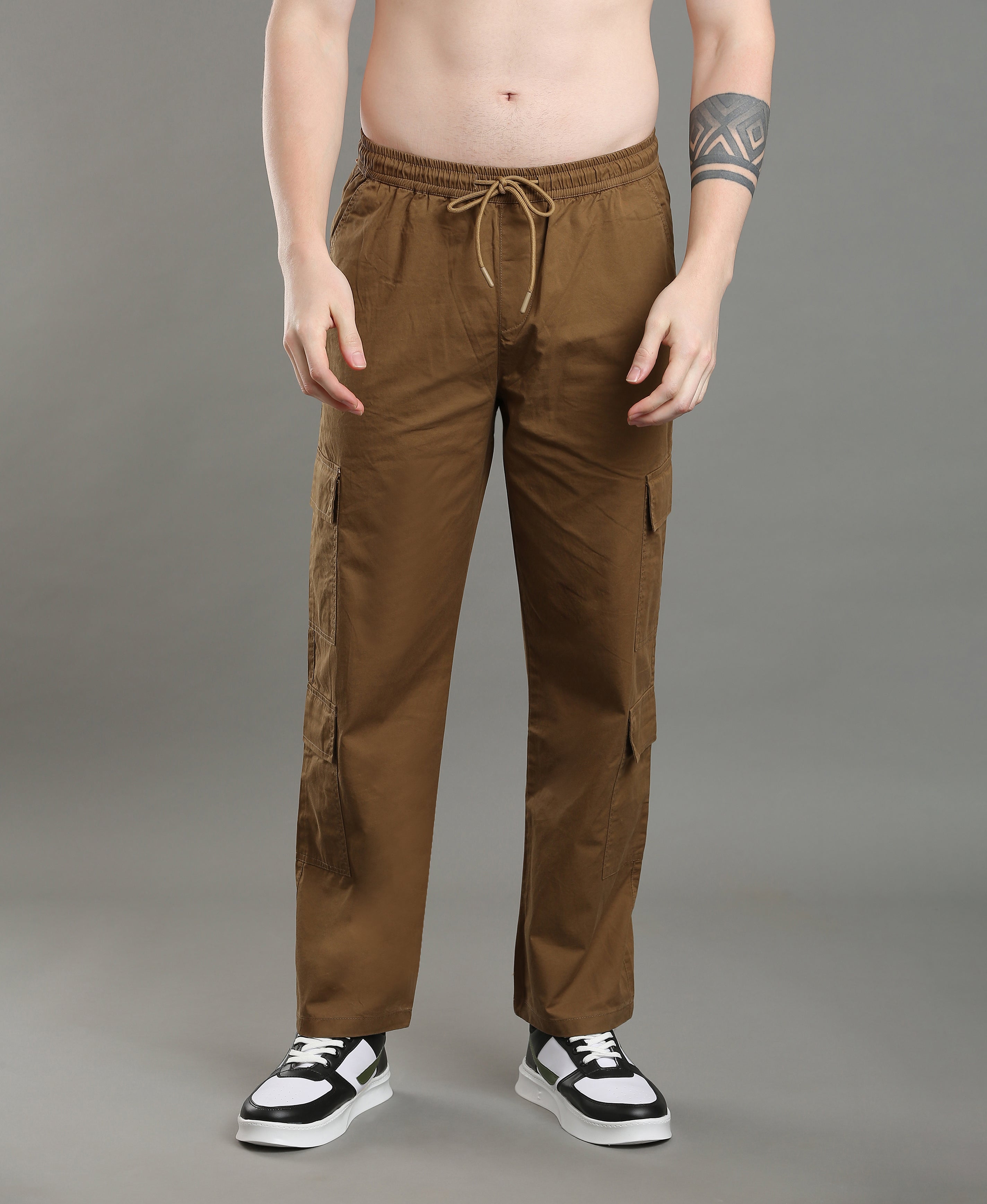Earthtone Twill Cargos