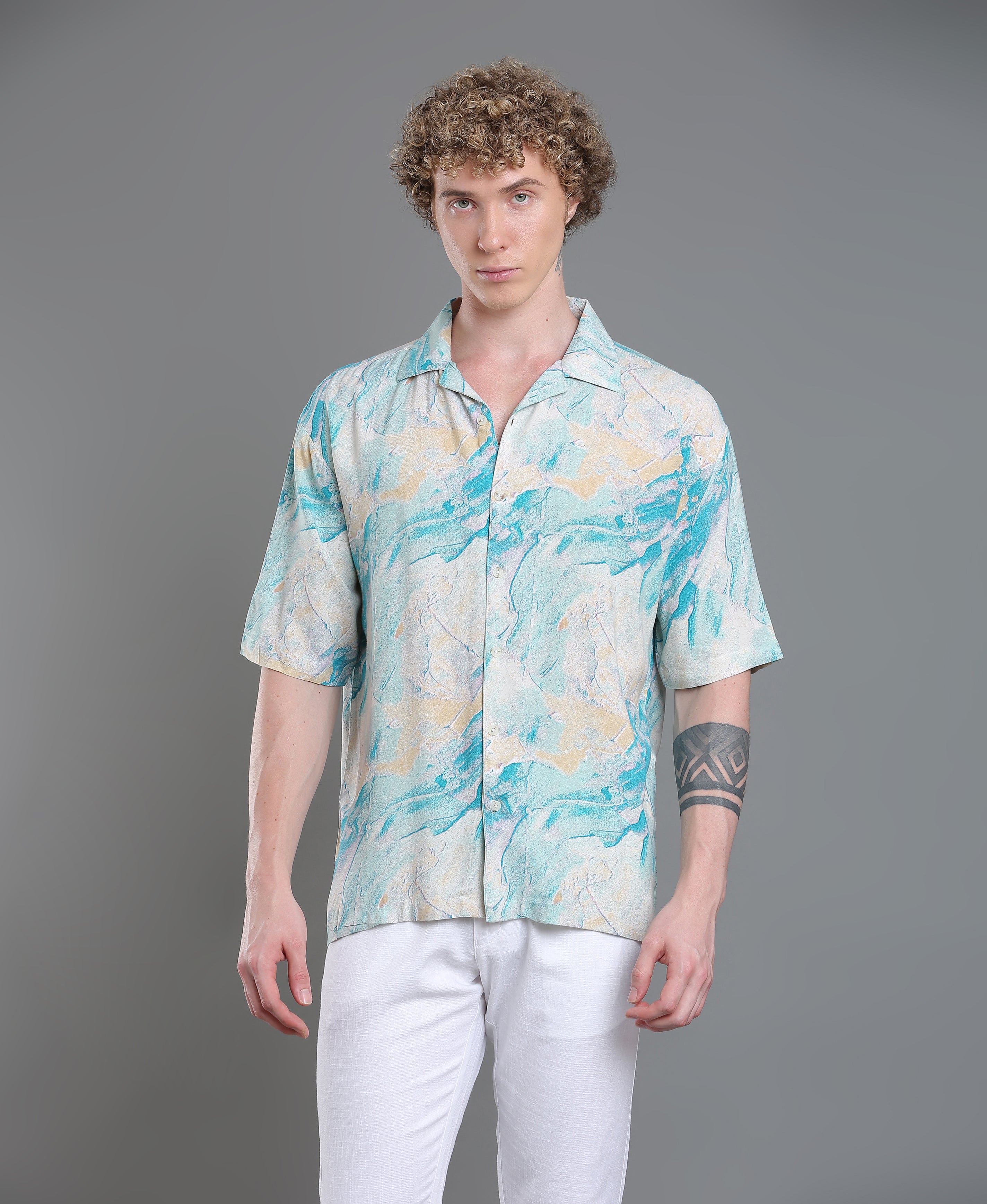 Tropical Bloom Regular Shirt