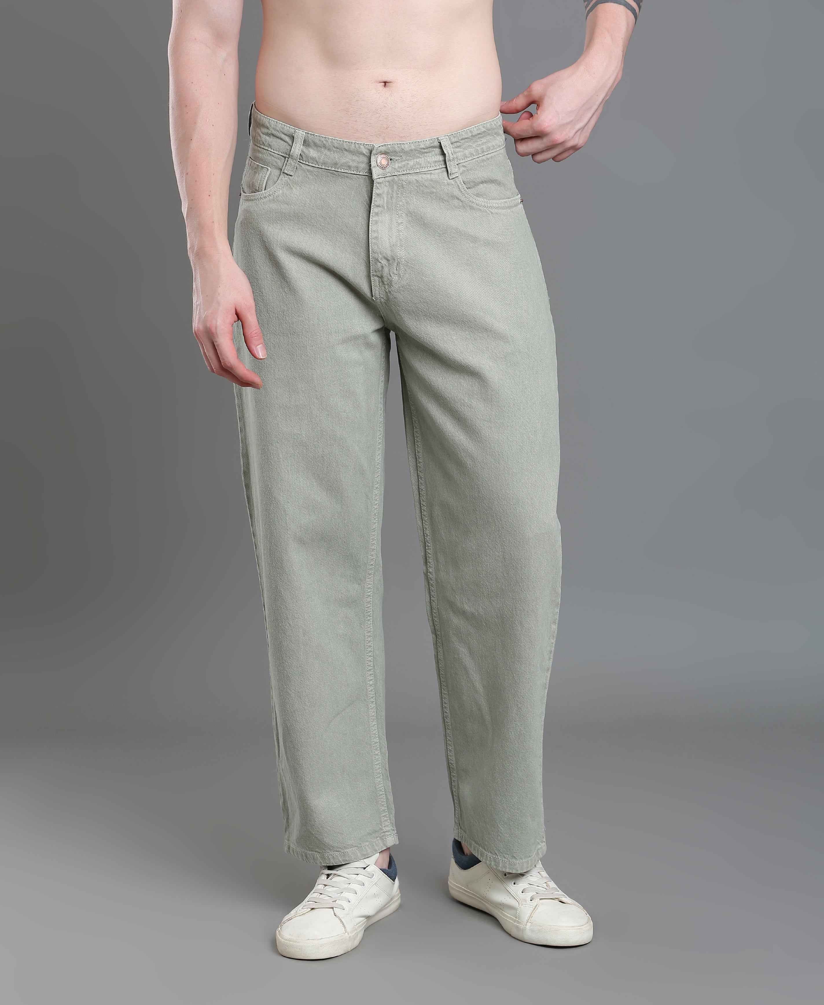 Leaf Trail Denim Jeans