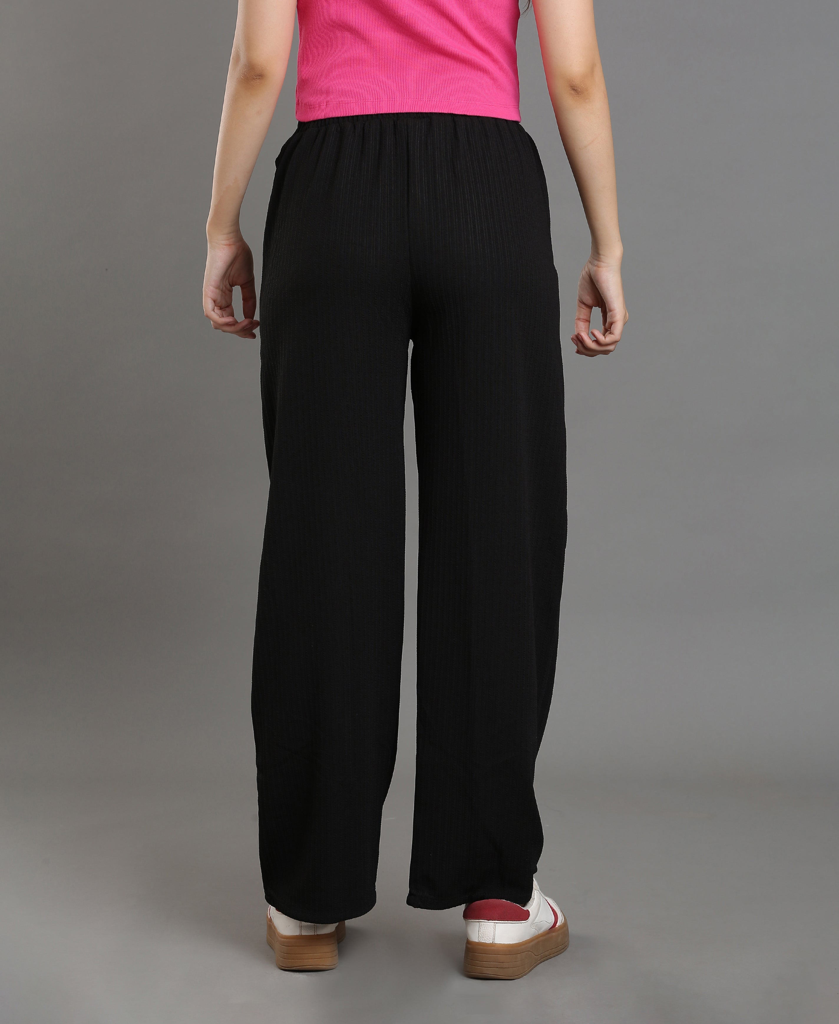 Ebony Chic Straight Pants