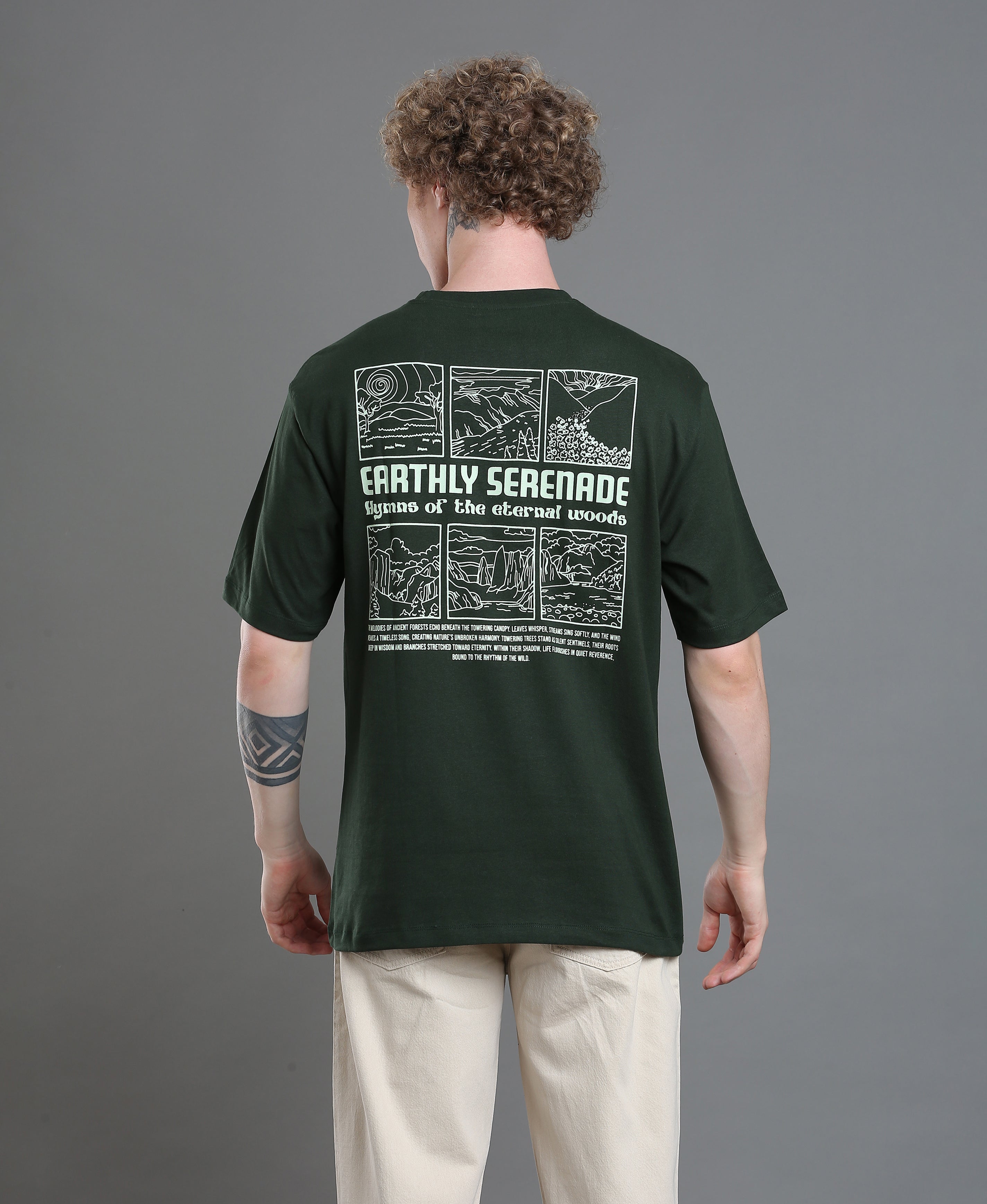 Forest Emblem Oversized Tee