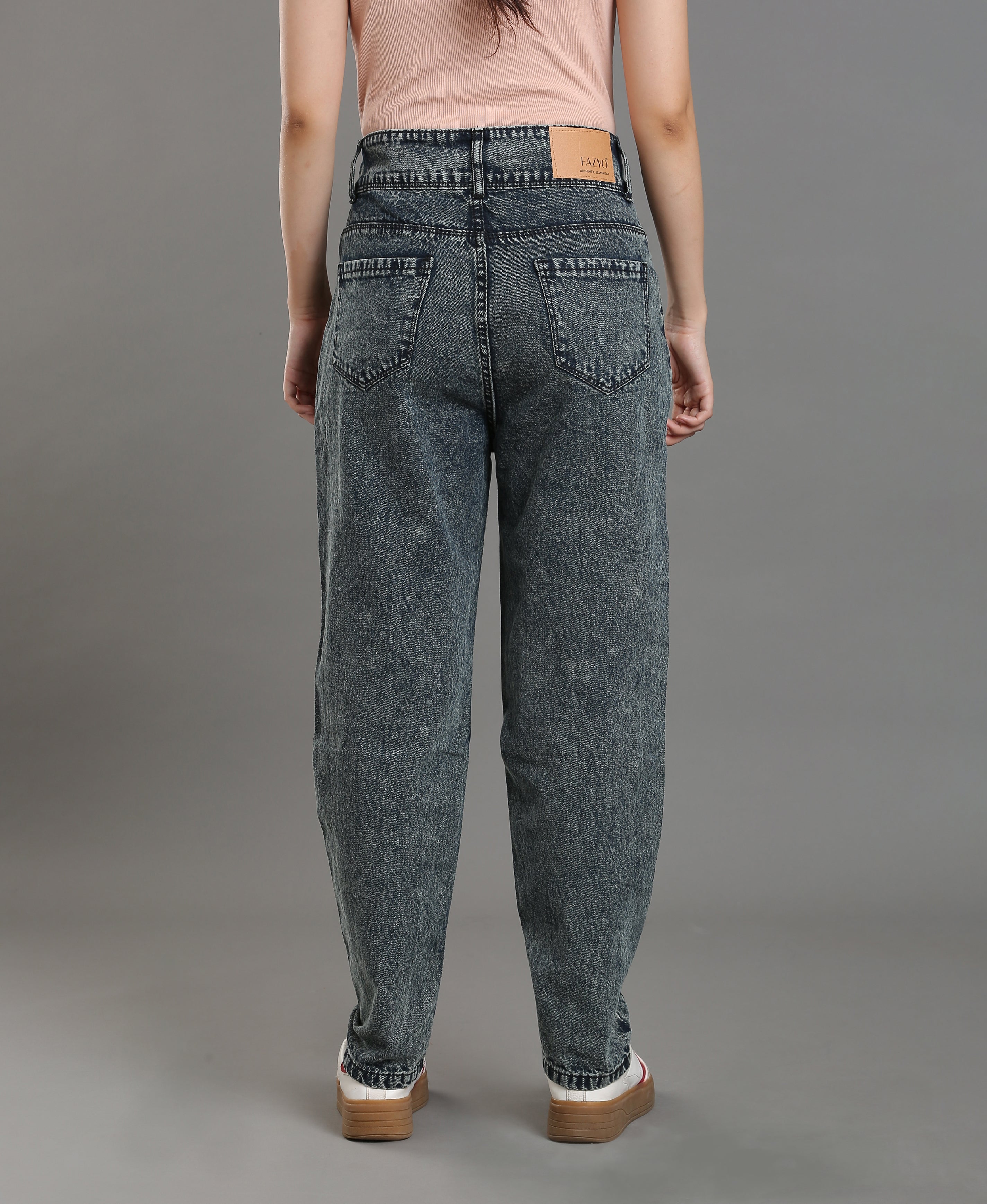 Carbon Scratch Denim Jean