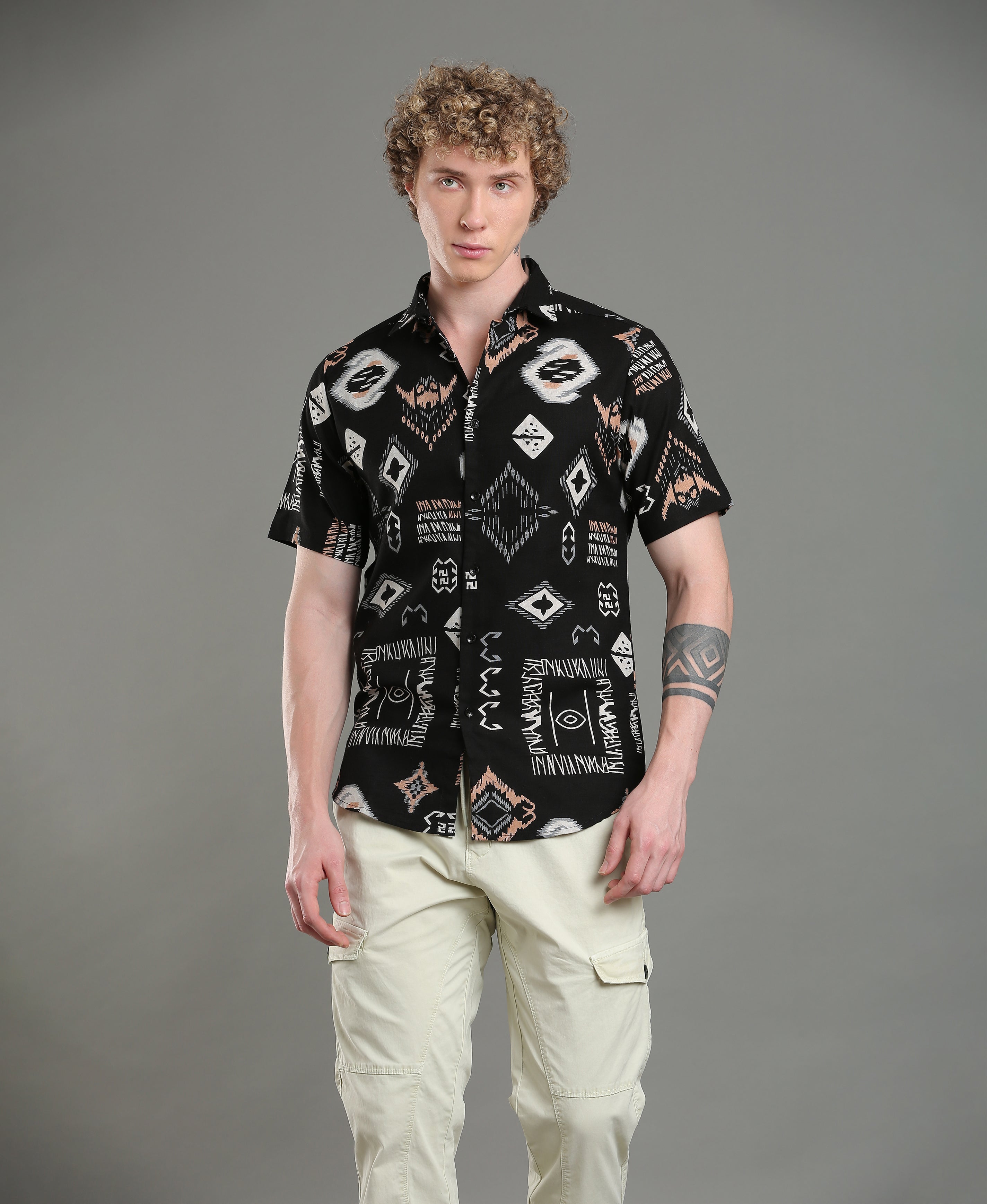 Aurora Line Printed Shirt