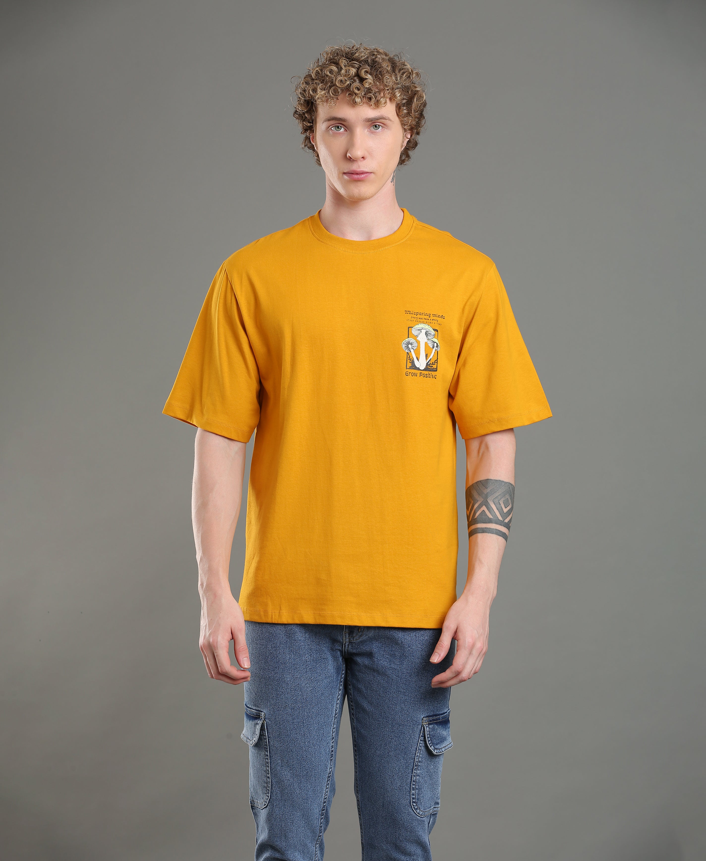 Midnight Graphic Oversized Tee