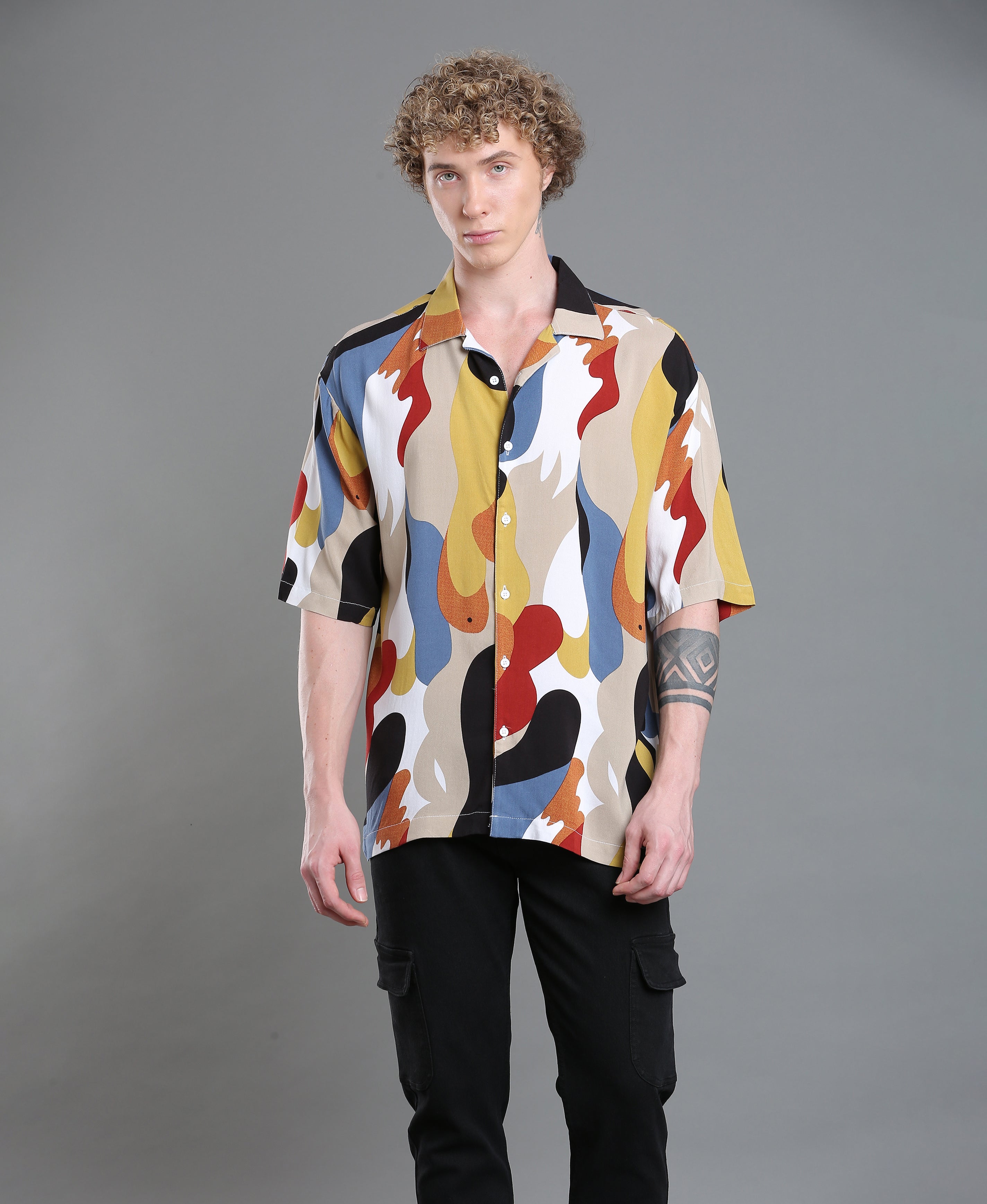 Tropical Bloom Regular Shirt