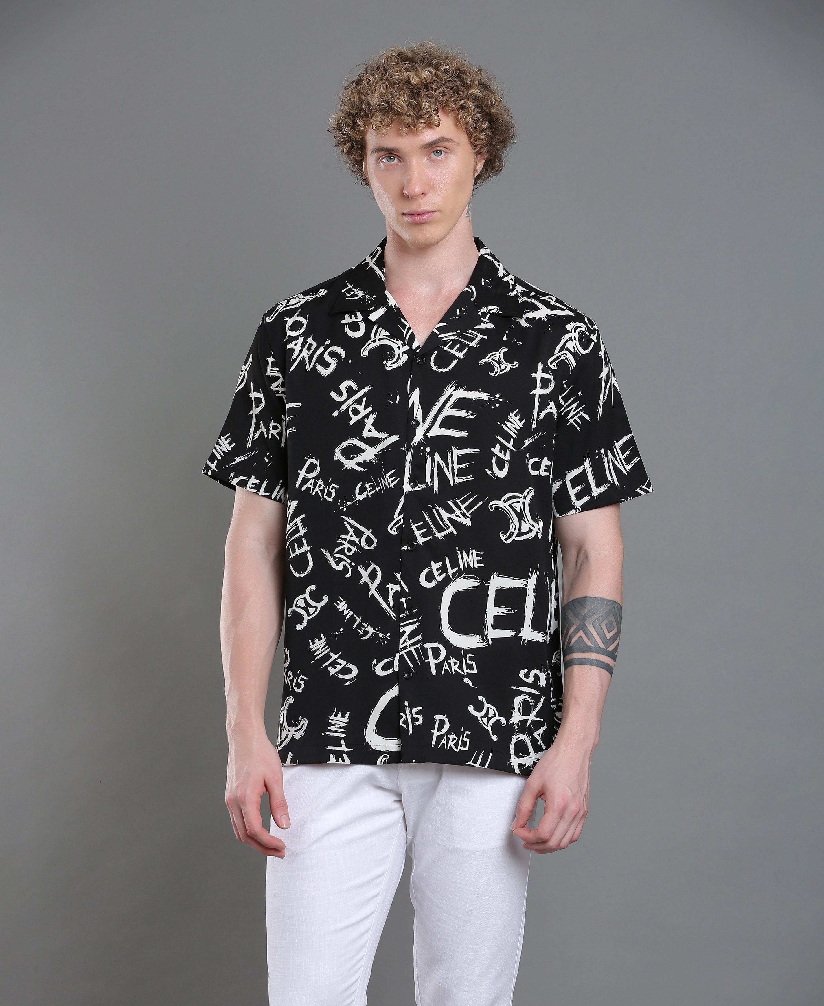 Coastal Bloom Cuban Shirt