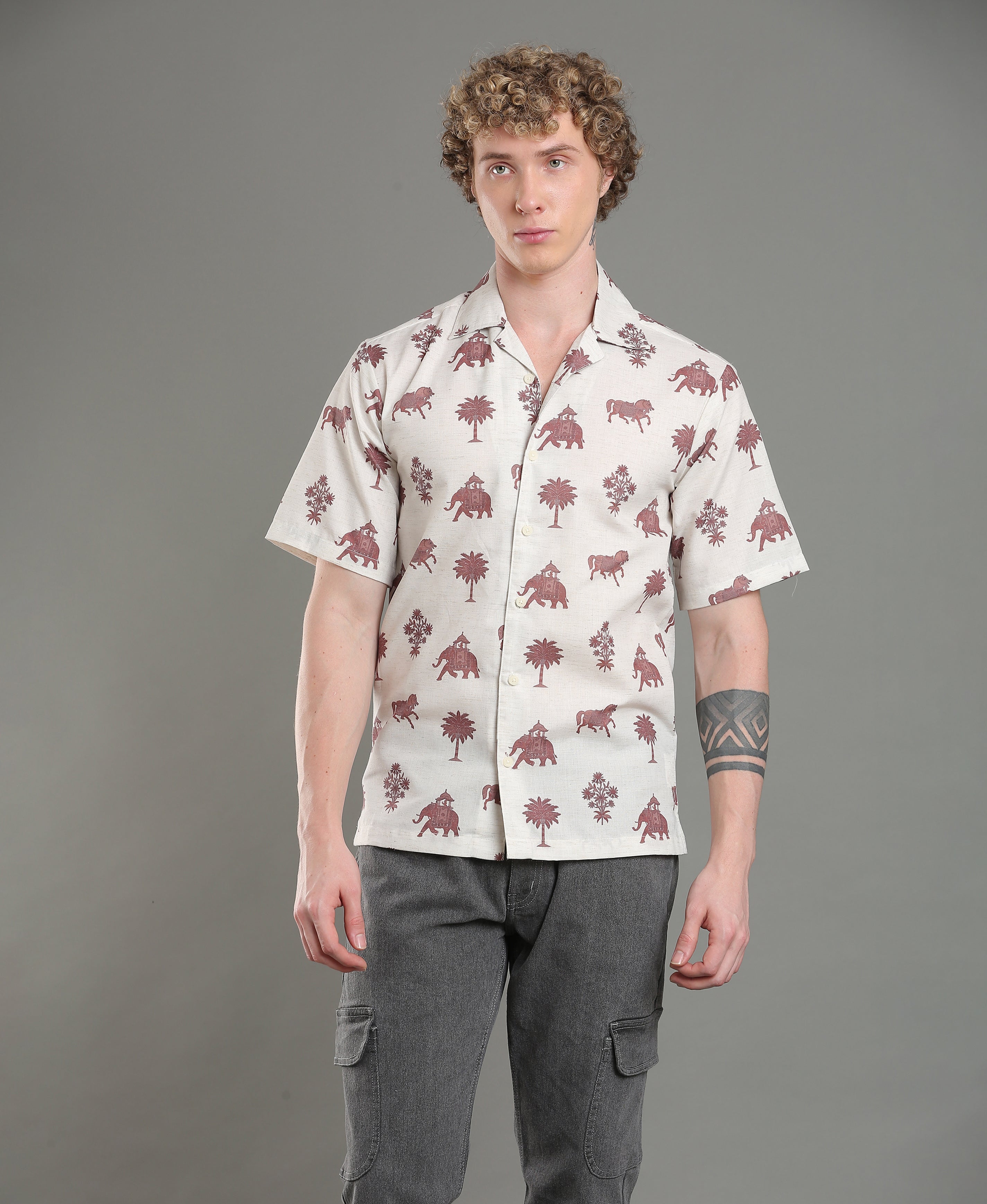 Havana Sands Cuban Collar Shirt