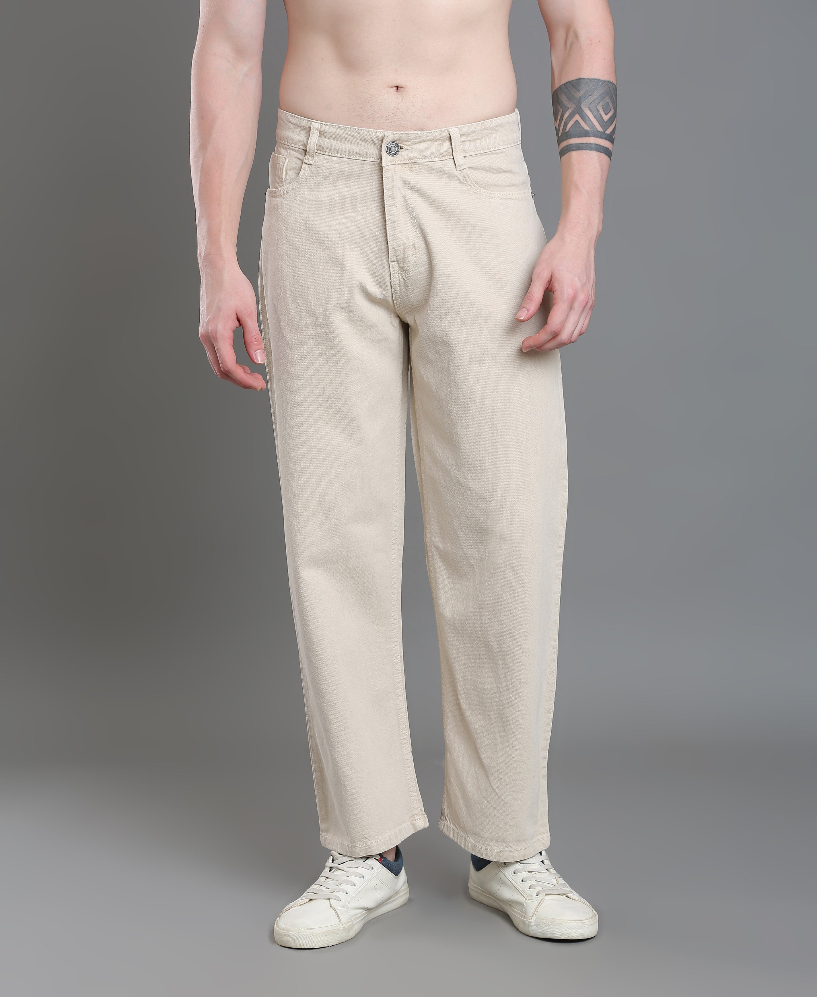 Ivory Fade Denim Jeans
