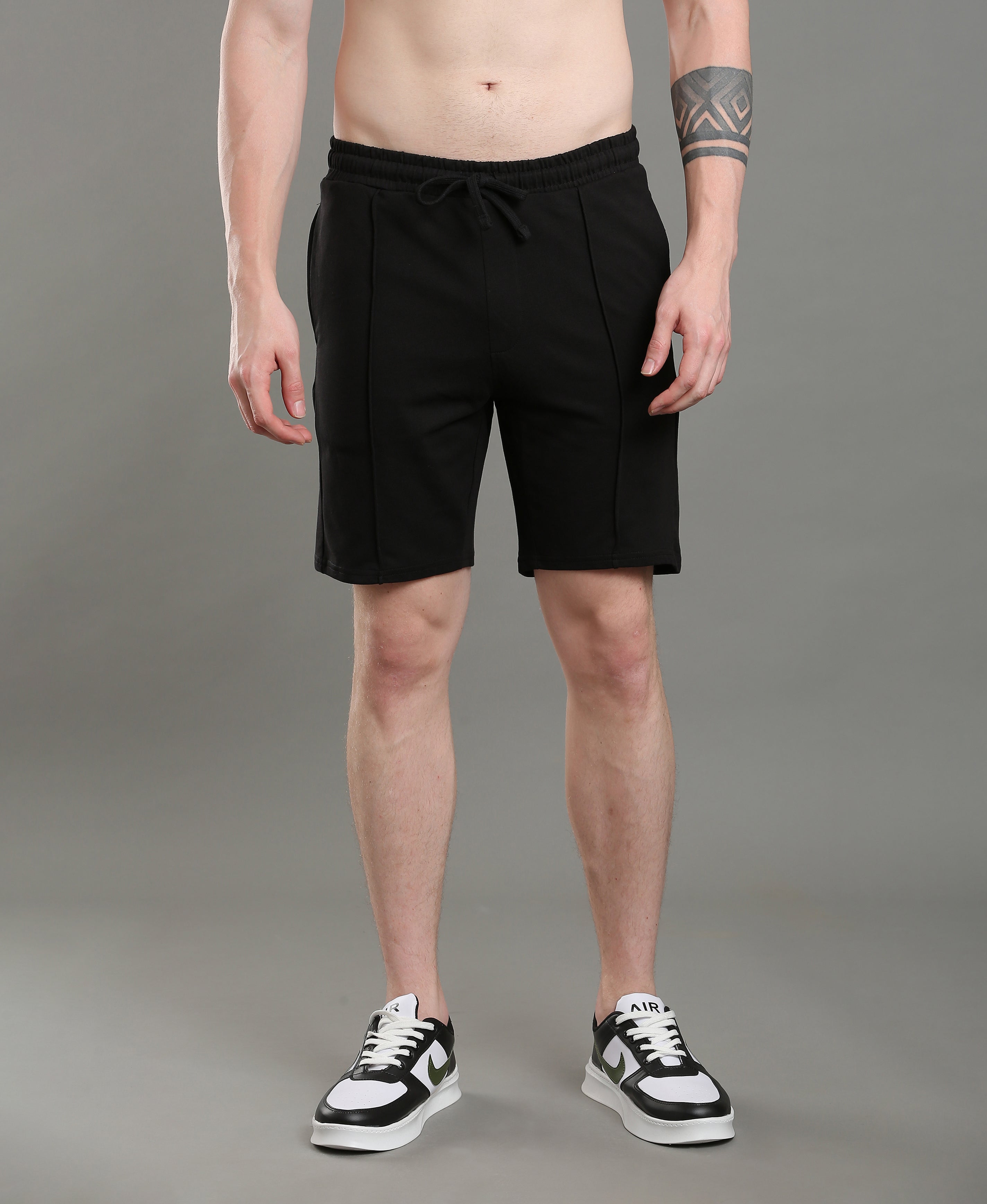 Coal Black Easy Shorts