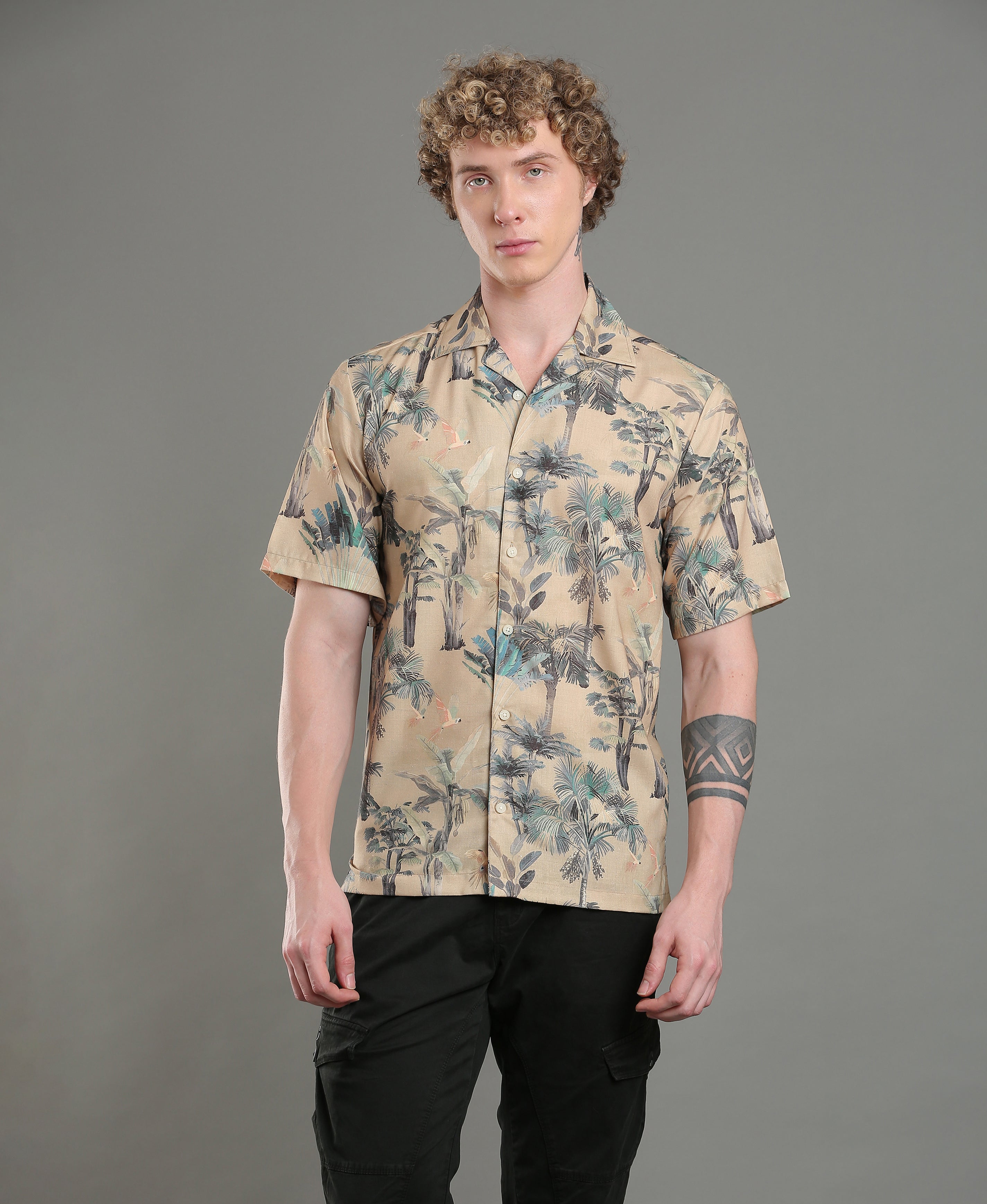 Ocean Haze Cuban Collar Shirt