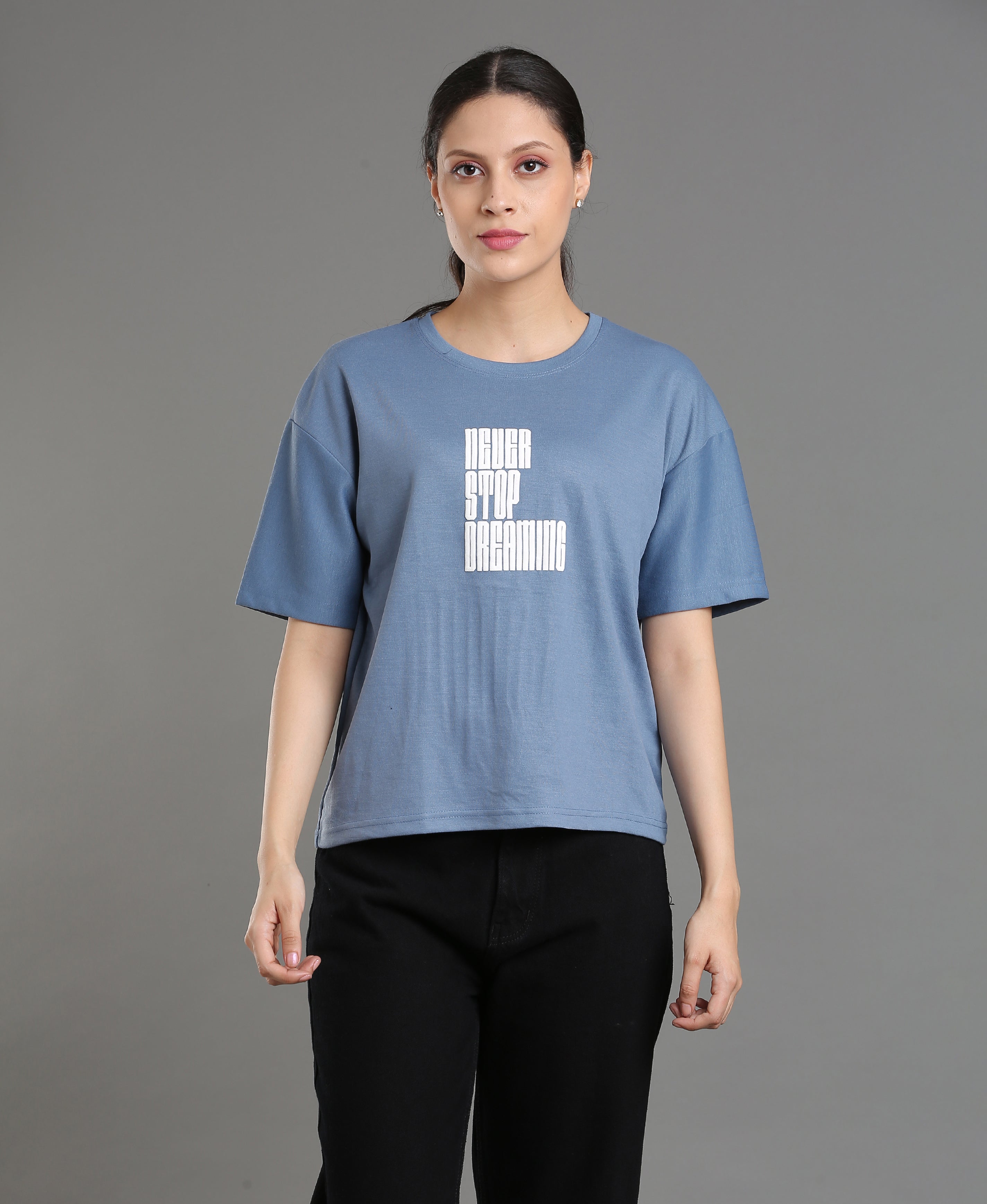 Denim Matty Oversized Tee