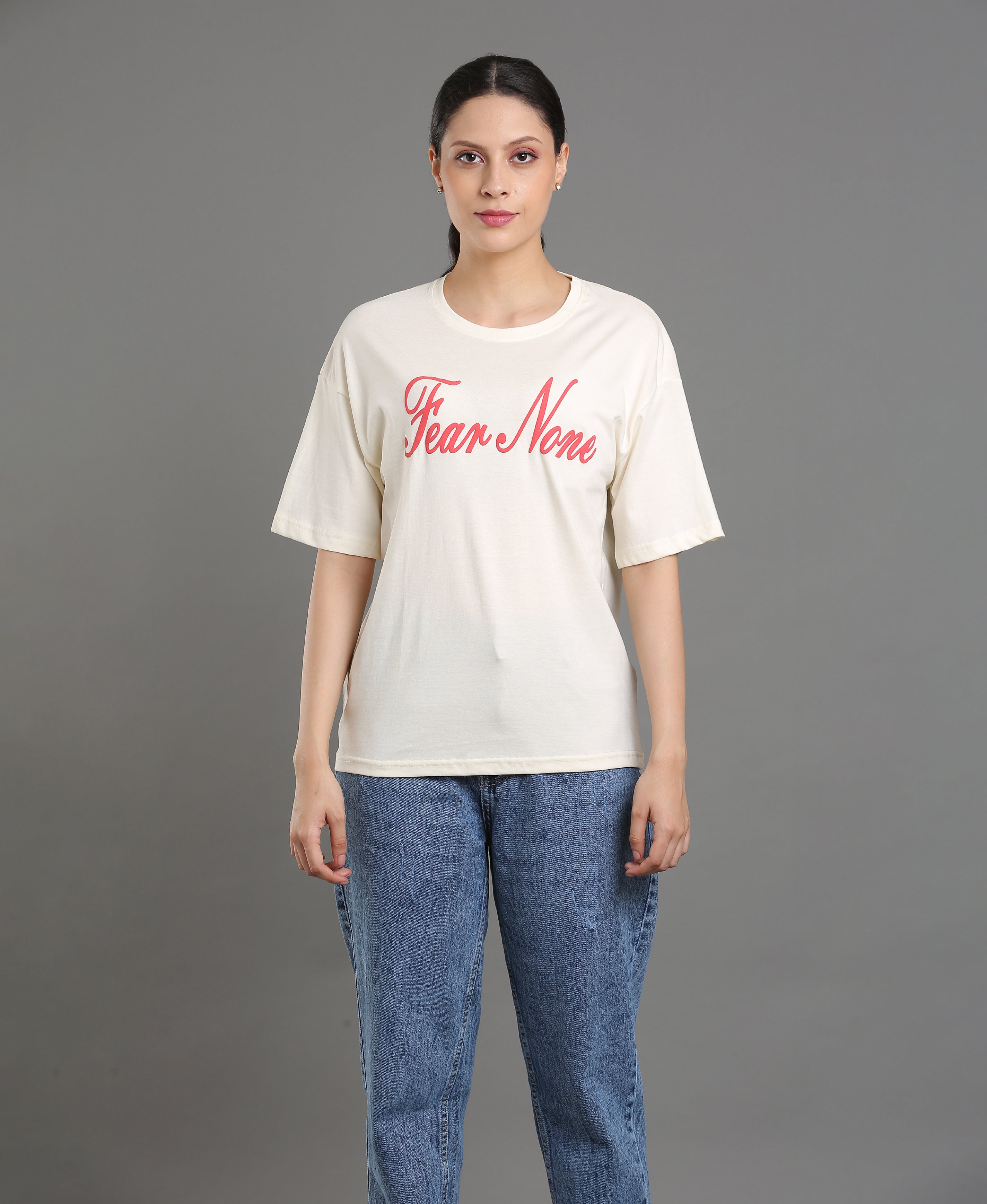 Off-White Jersey Oversized Tee
