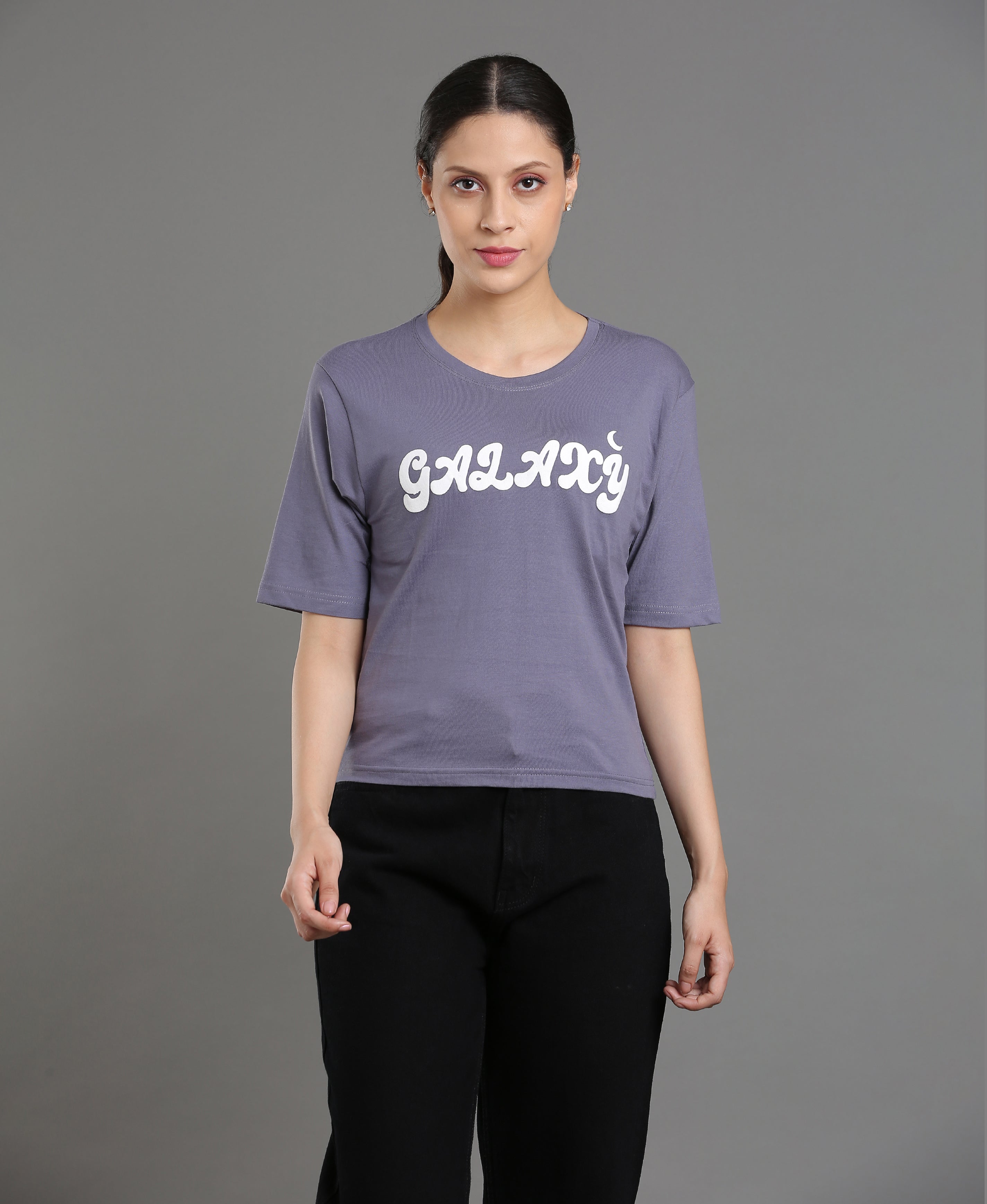 Denim Jersey Baggy Tee