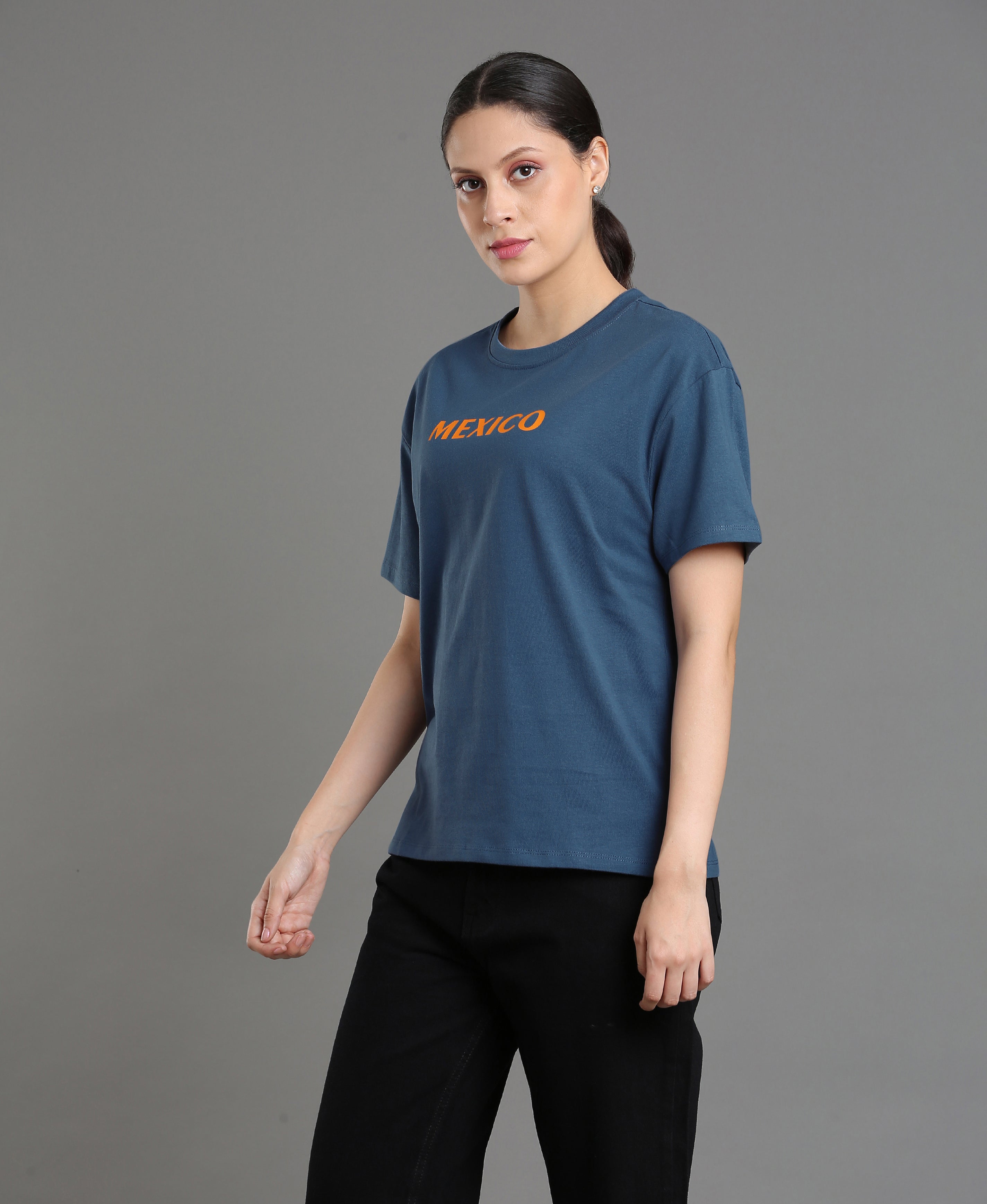 Navy Cotton Tee