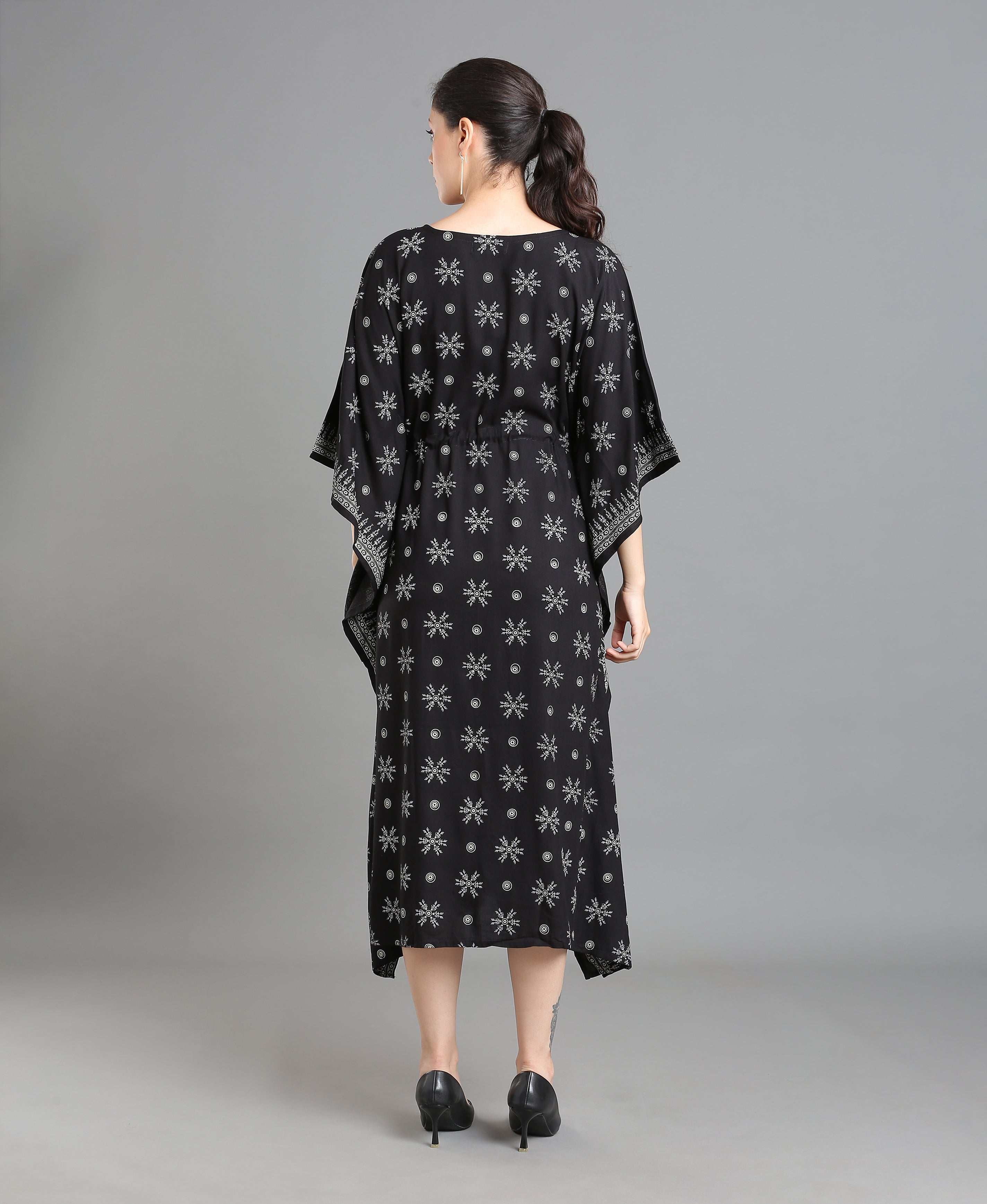 Eclipse Floral Luxe Kaftan