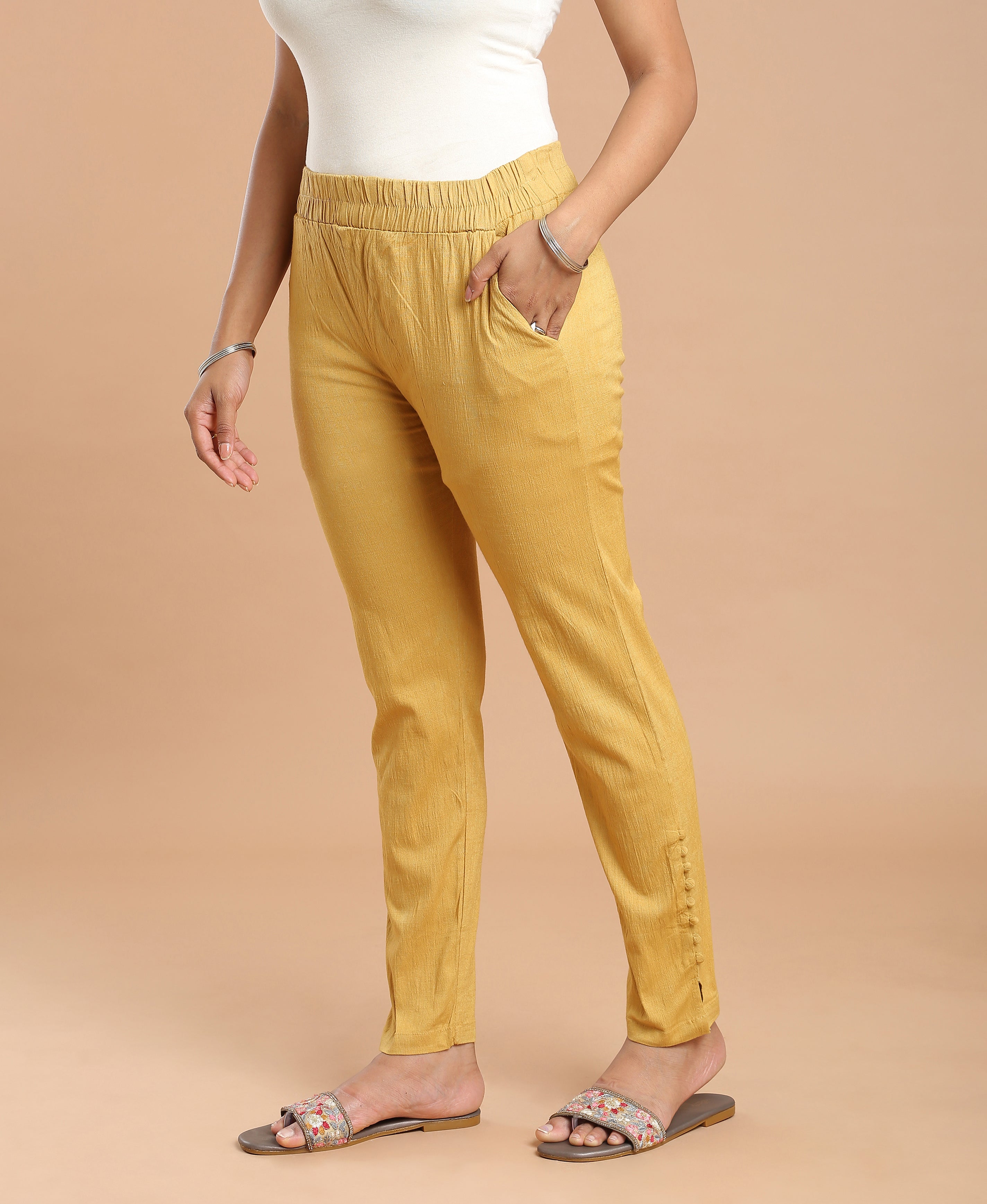 Mocha Cigarette Pants